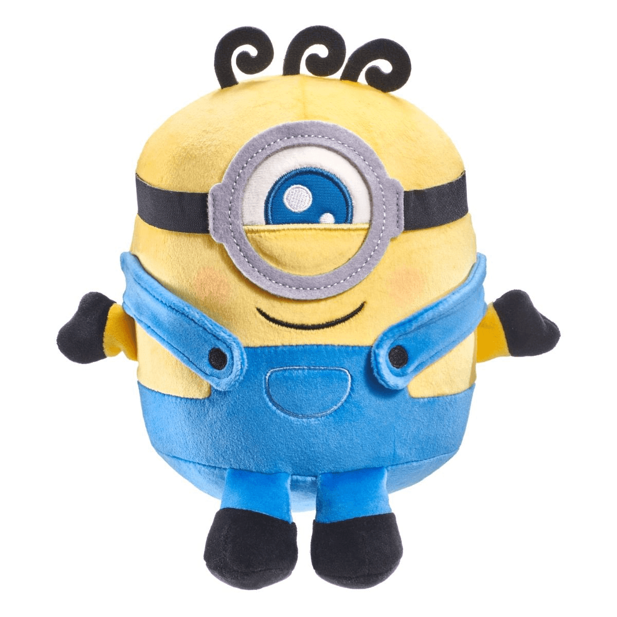 Schmidt Spiele - Minions James Plüschfigur 20 cm – Kuscheltier aus Minions & Monster, weich & originalgetreu