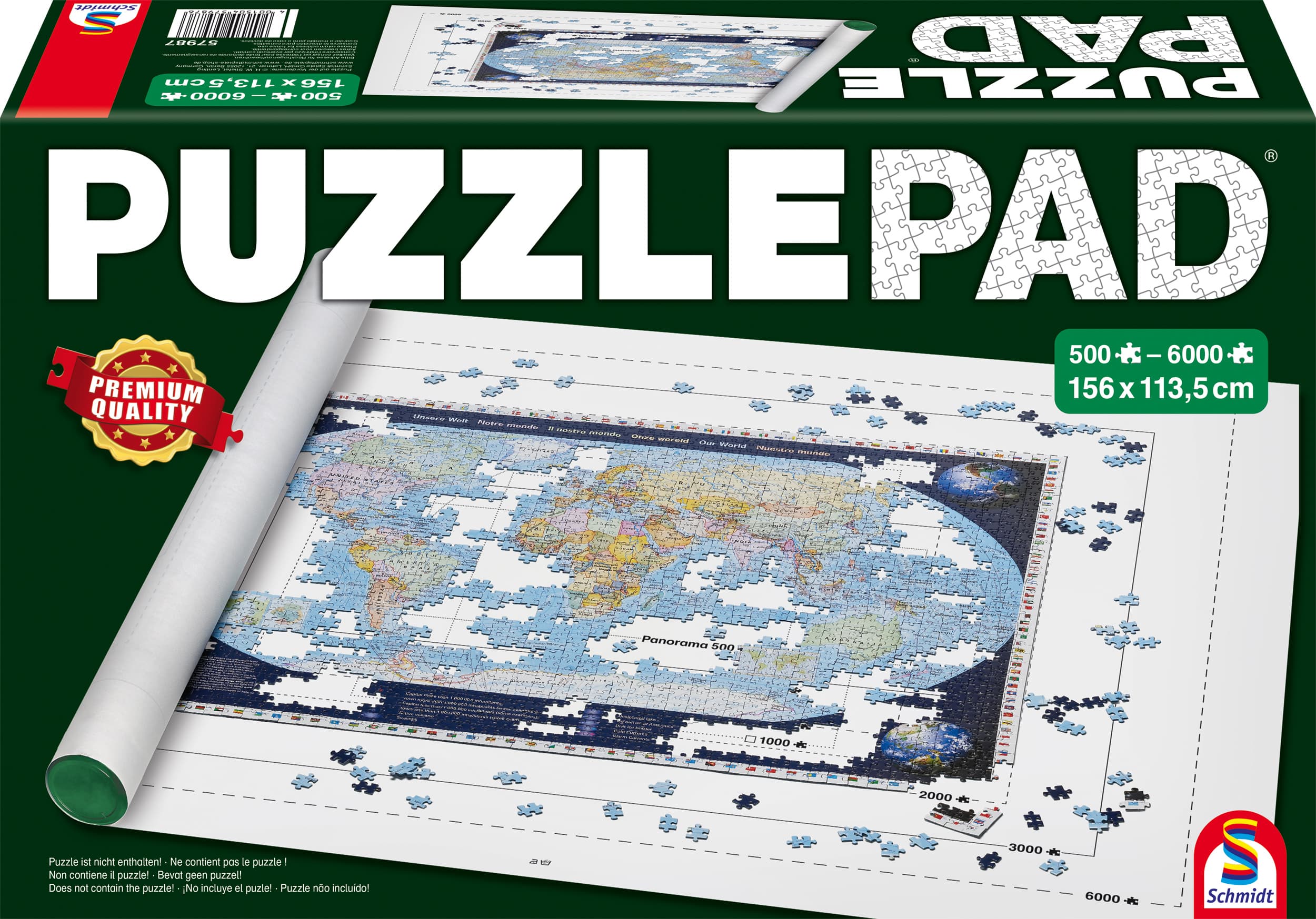 Schmidt Spiele - PuzzlePad® für Puzzles bis 6.000 Teile