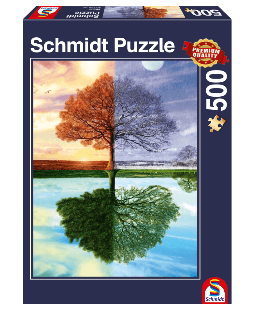Schmidt Spiele Jahreszeiten-Baum Puzzle 500 Teile