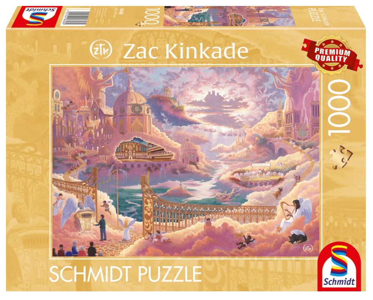 Schmidt Spiele Zac Kinkade Himmelreich Puzzle 1000 Teile