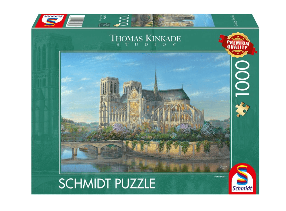 Schmidt Spiele Thomas Kinkade Notre Dame Puzzle 1000 Teile