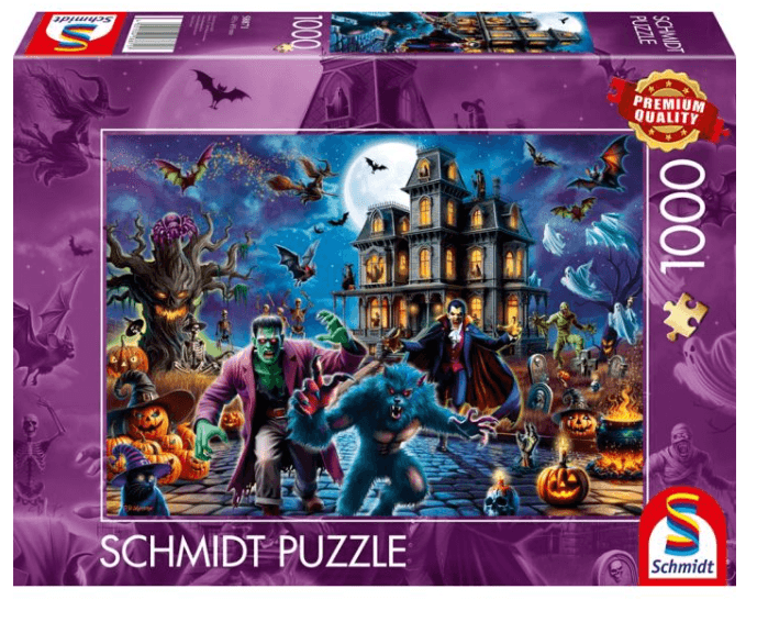 Schmidt Spiele - Halloween Nacht – 1.000 Teile Puzzle