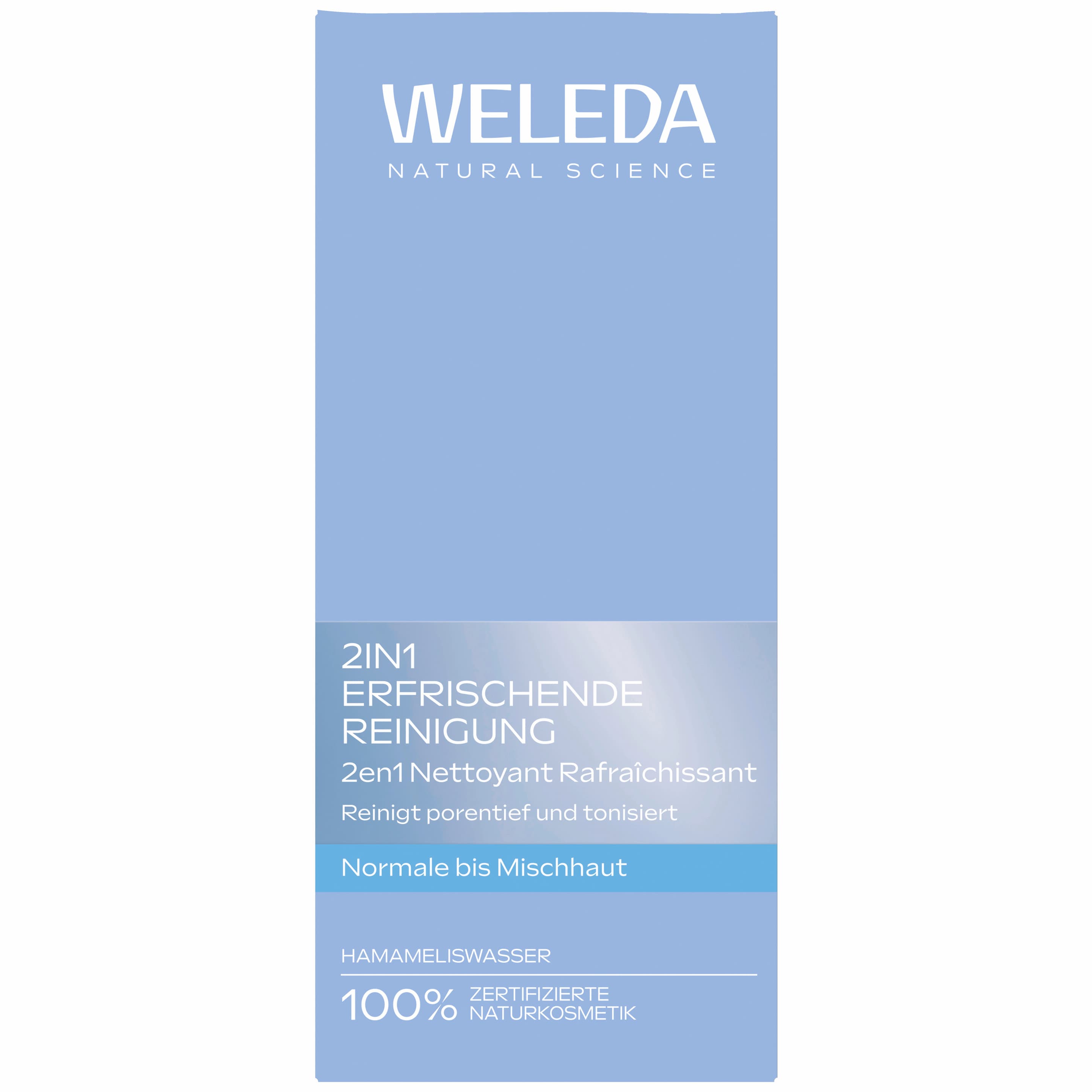 WELEDA HAMAMELISWASSER 2in1 Erfrischende Reinigung