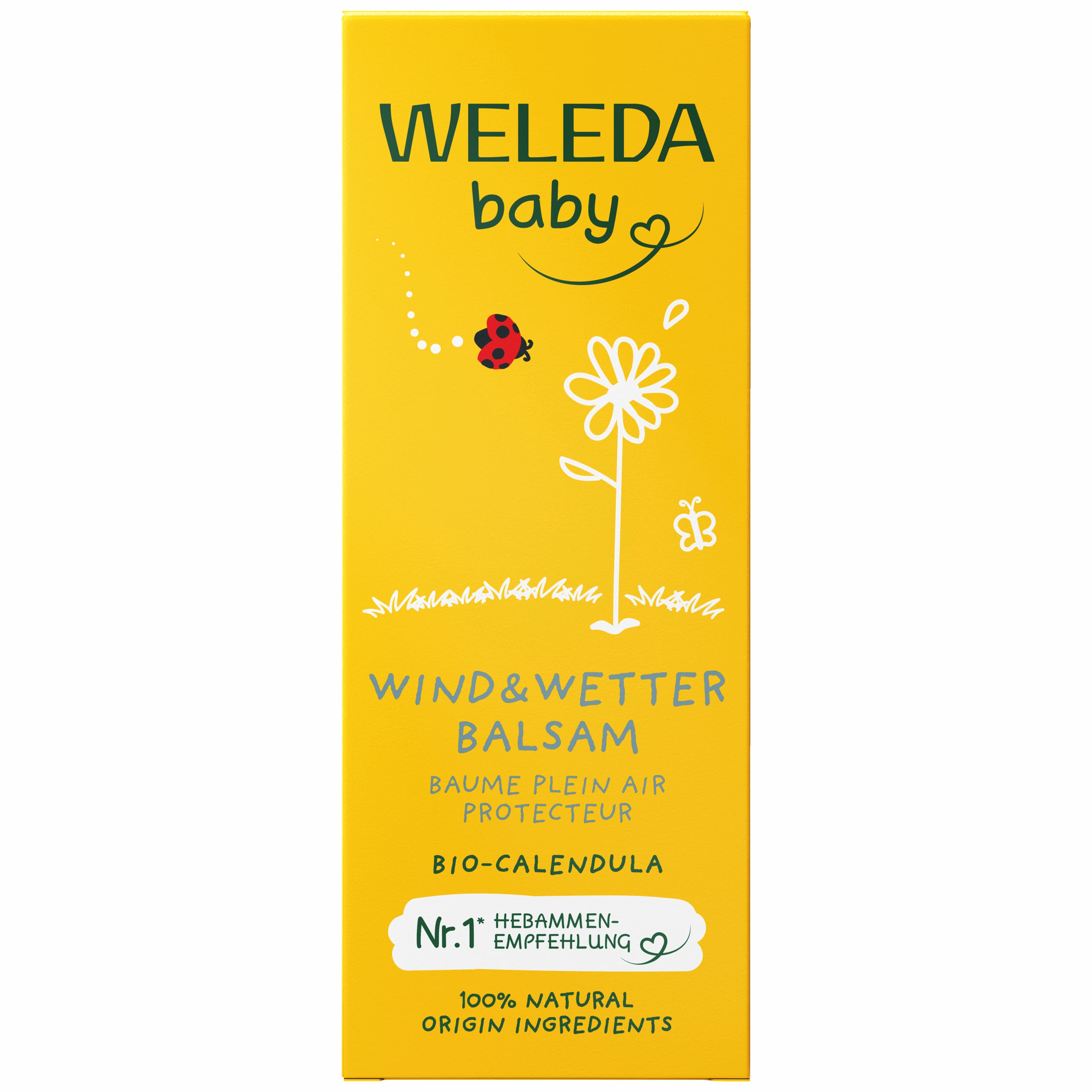 WELEDA baby CALENDULA Wind & Wetter Balsam