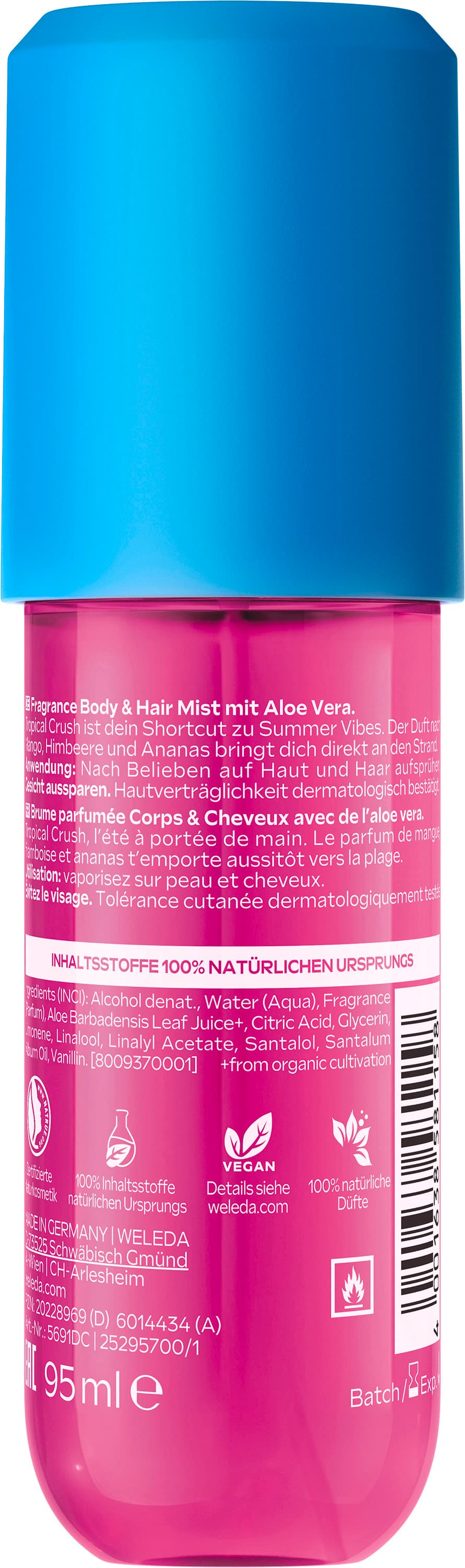 WELEDA Fragrance Body & Hair Mist Tropical Crush