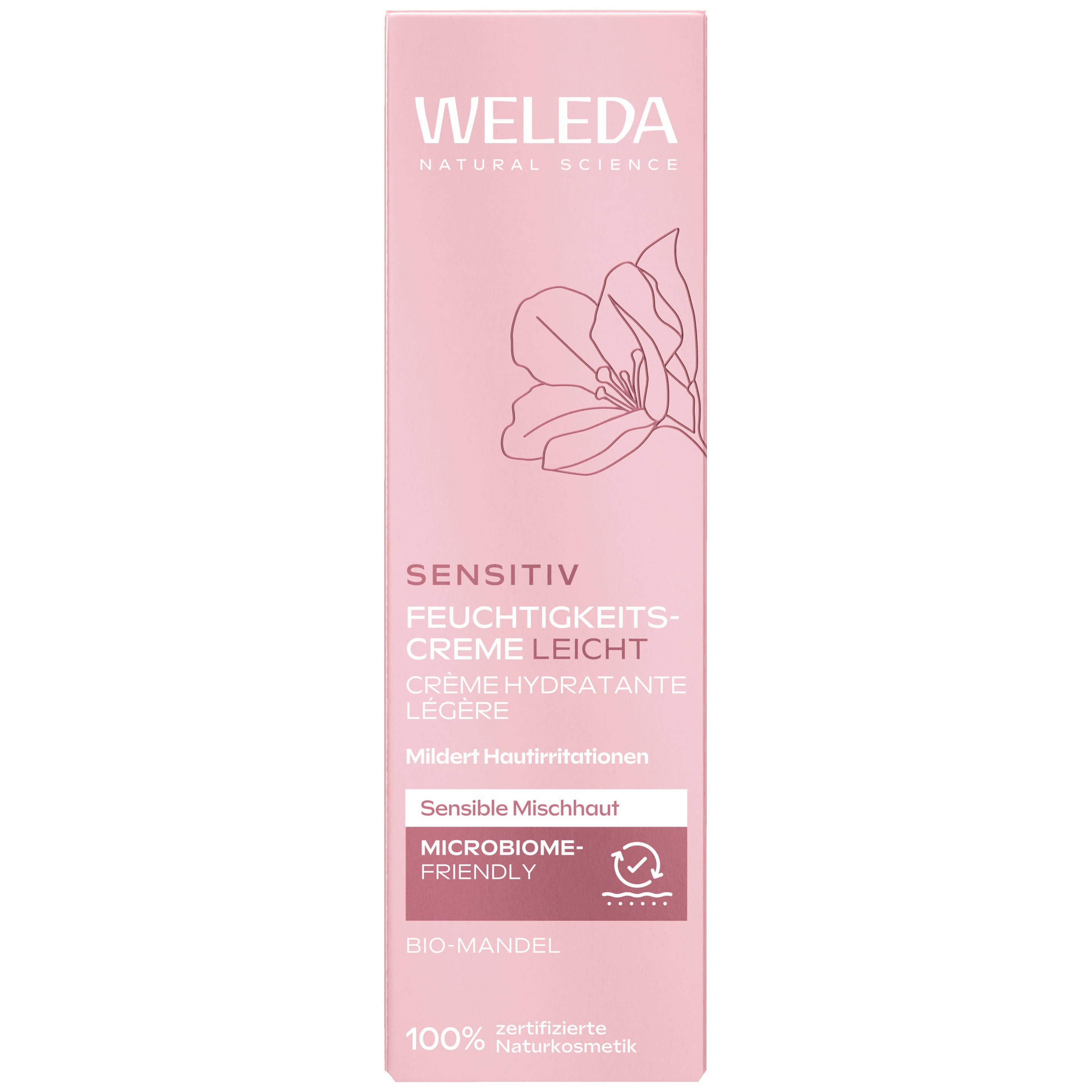 WELEDA Sensitiv Feuchtigkeitscreme leicht Bio-Mandel