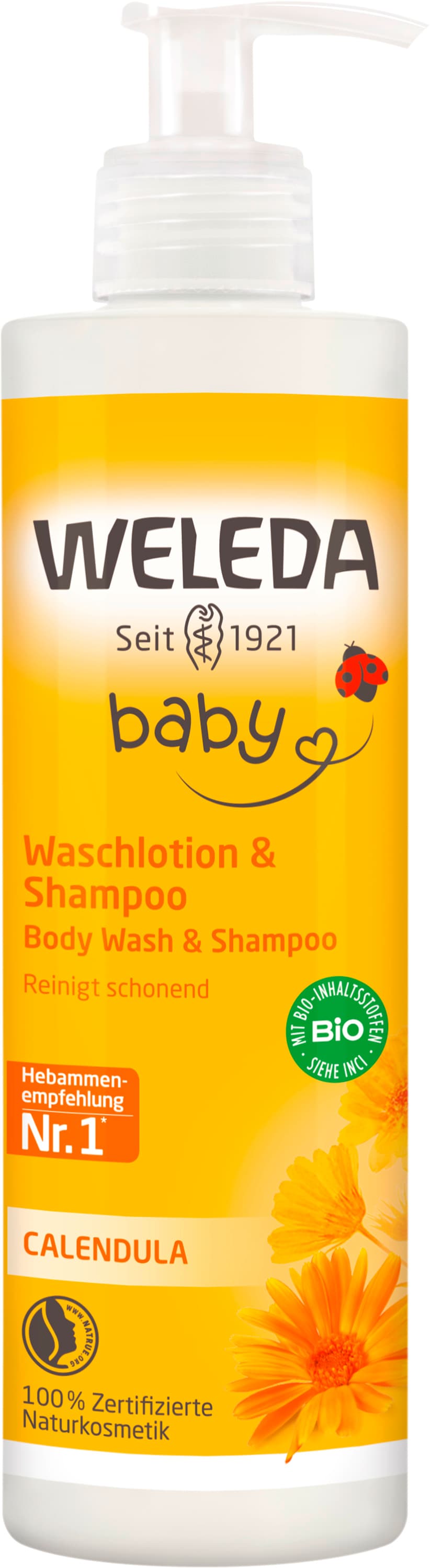 WELEDA Calendula Waschlotion & Shampoo