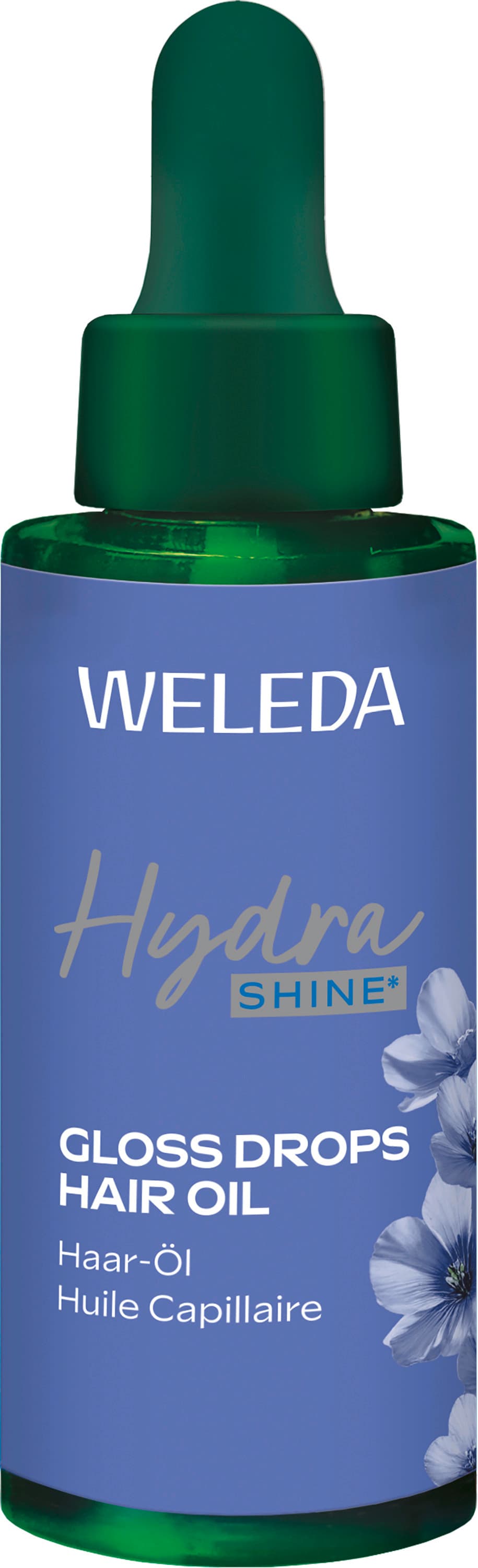 WELEDA HydraShine Gloss Drops Haaröl Alpen-Lein