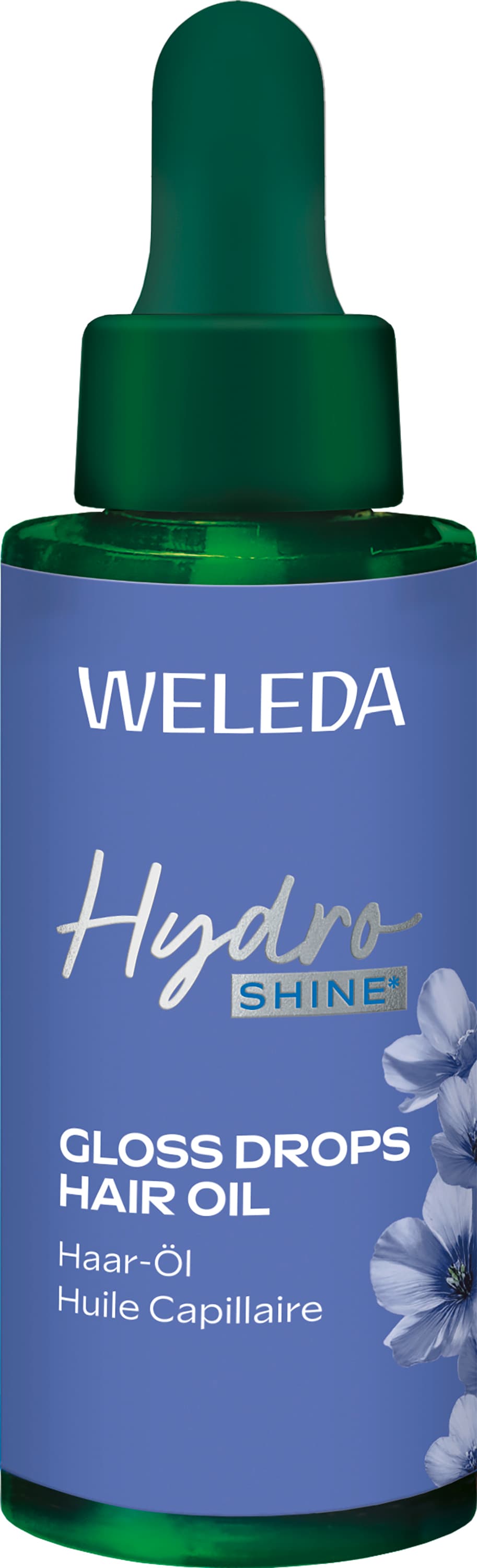 WELEDA HydraShine Gloss Drops Haaröl Alpen-Lein