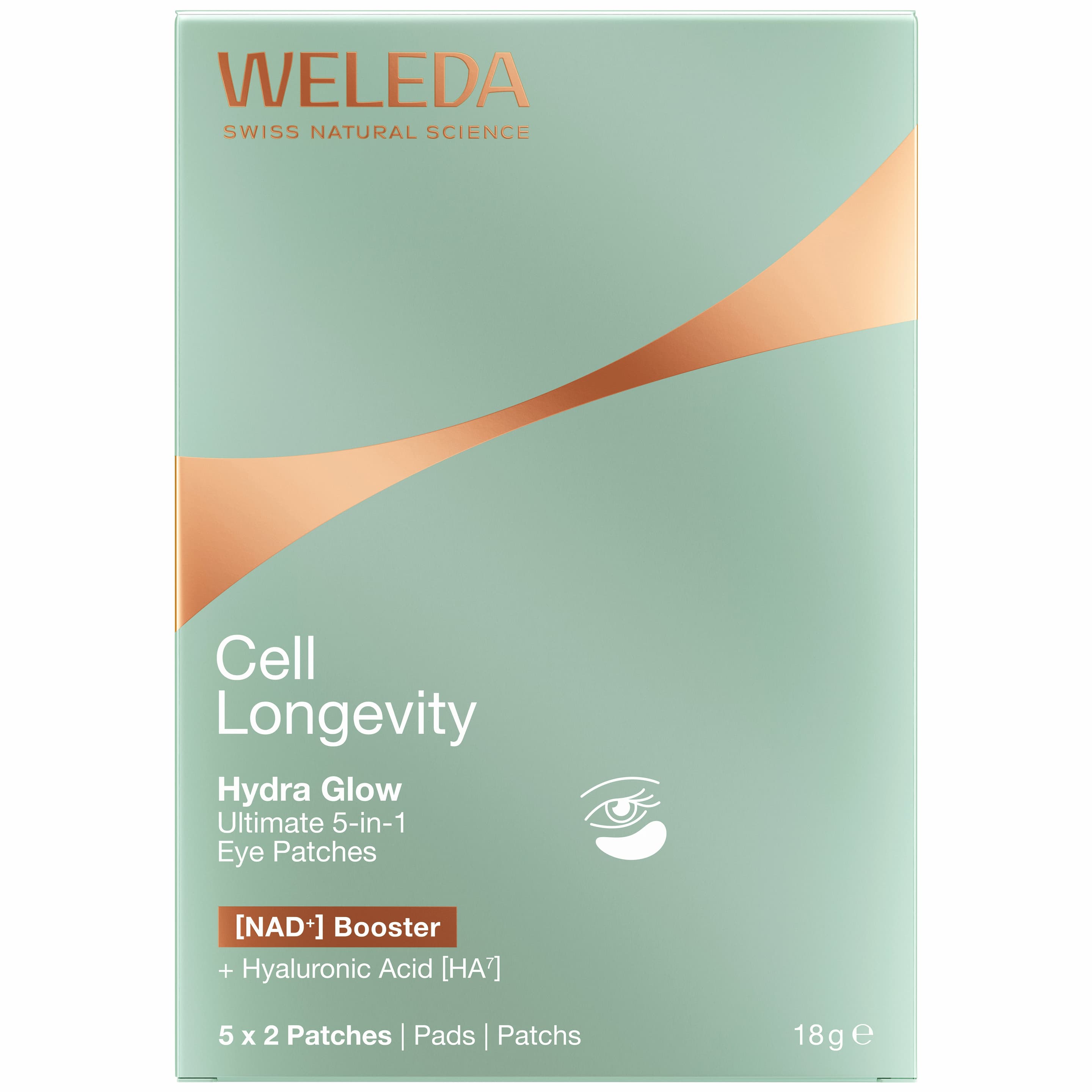 WELEDA Cell Longevity Hydra Glow Ultimate 5in1 Augenpads