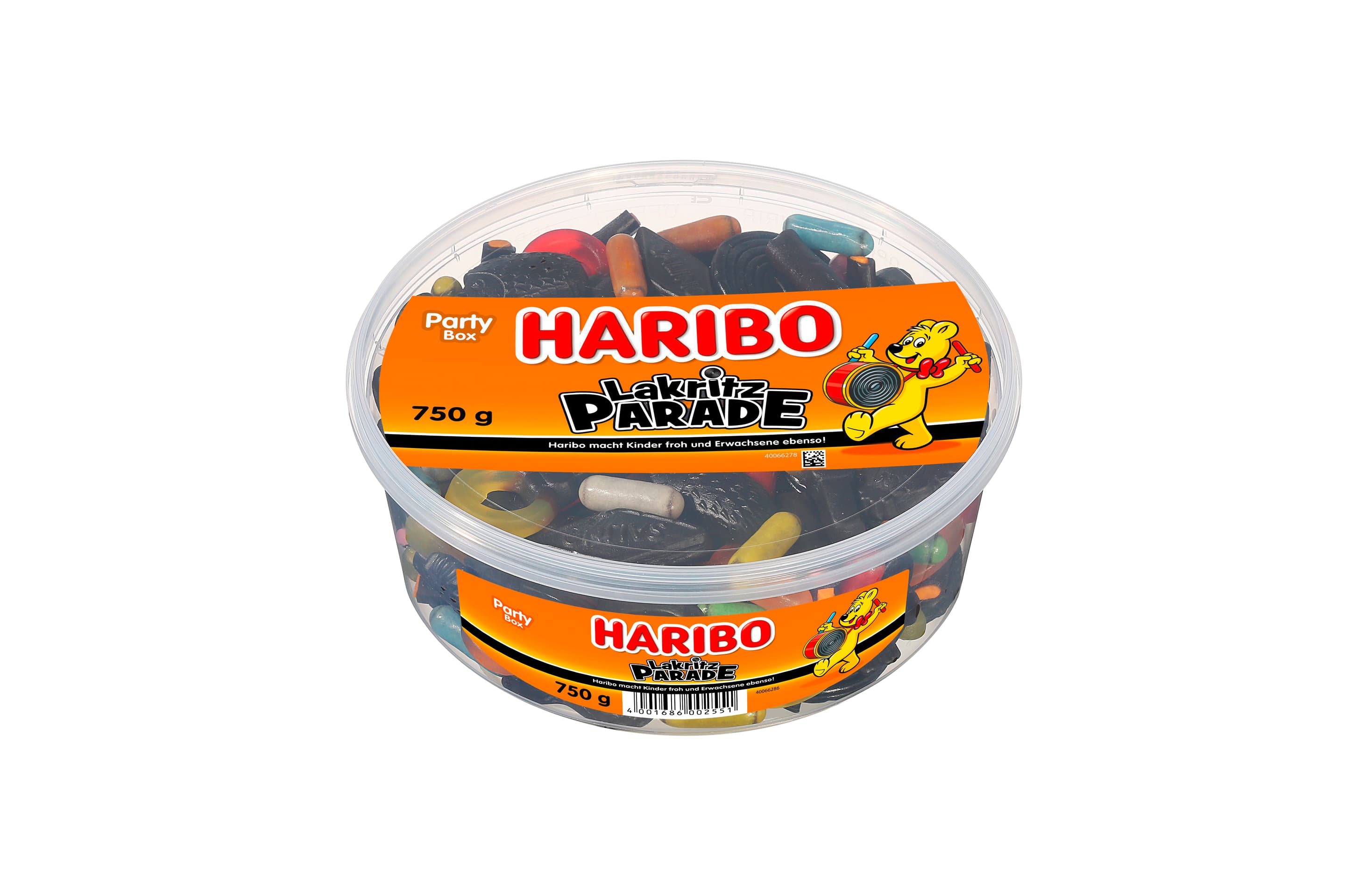 Haribo Lakritz Parade Runddose