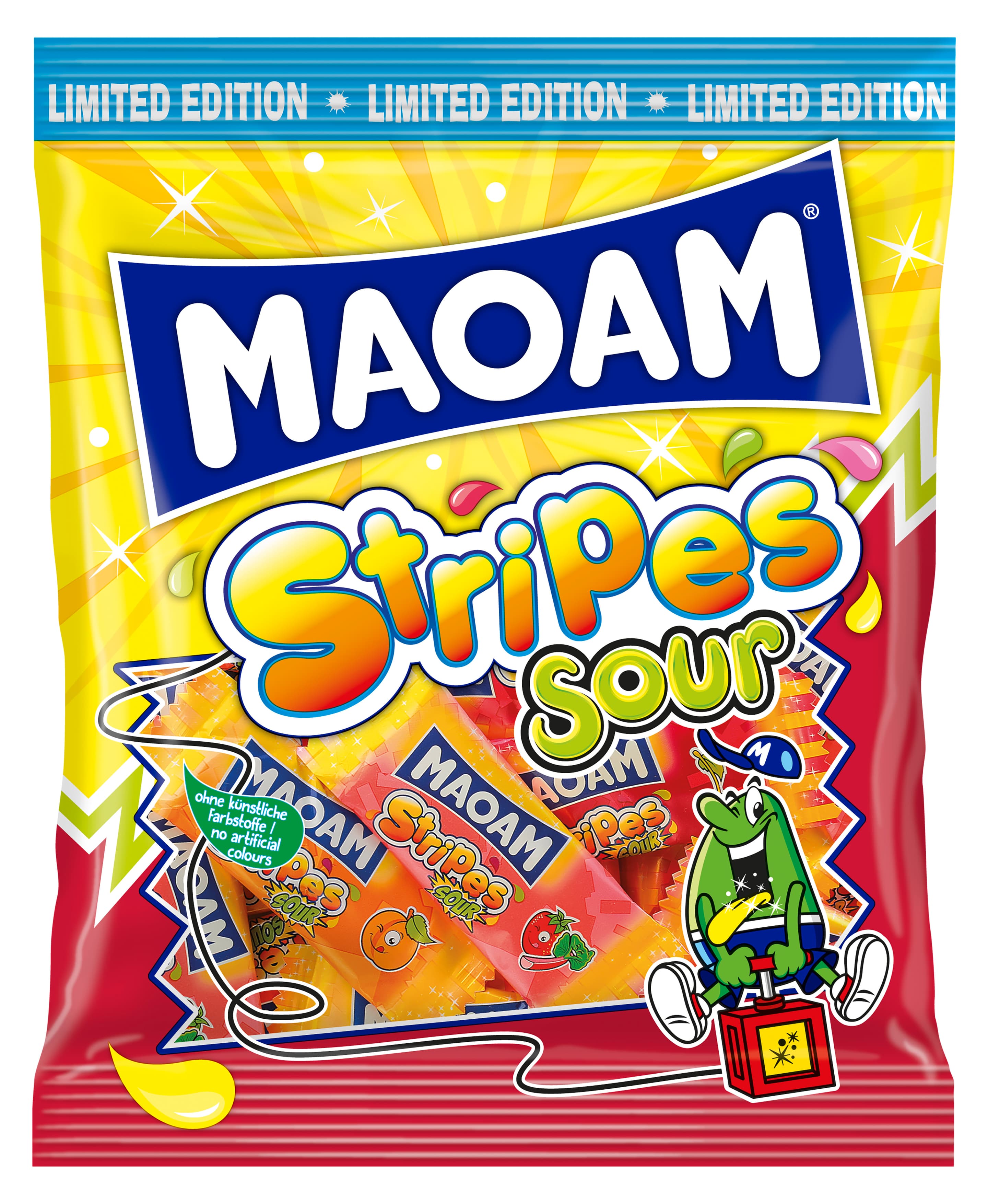 Maoam Kaubonbon Stripes Sour