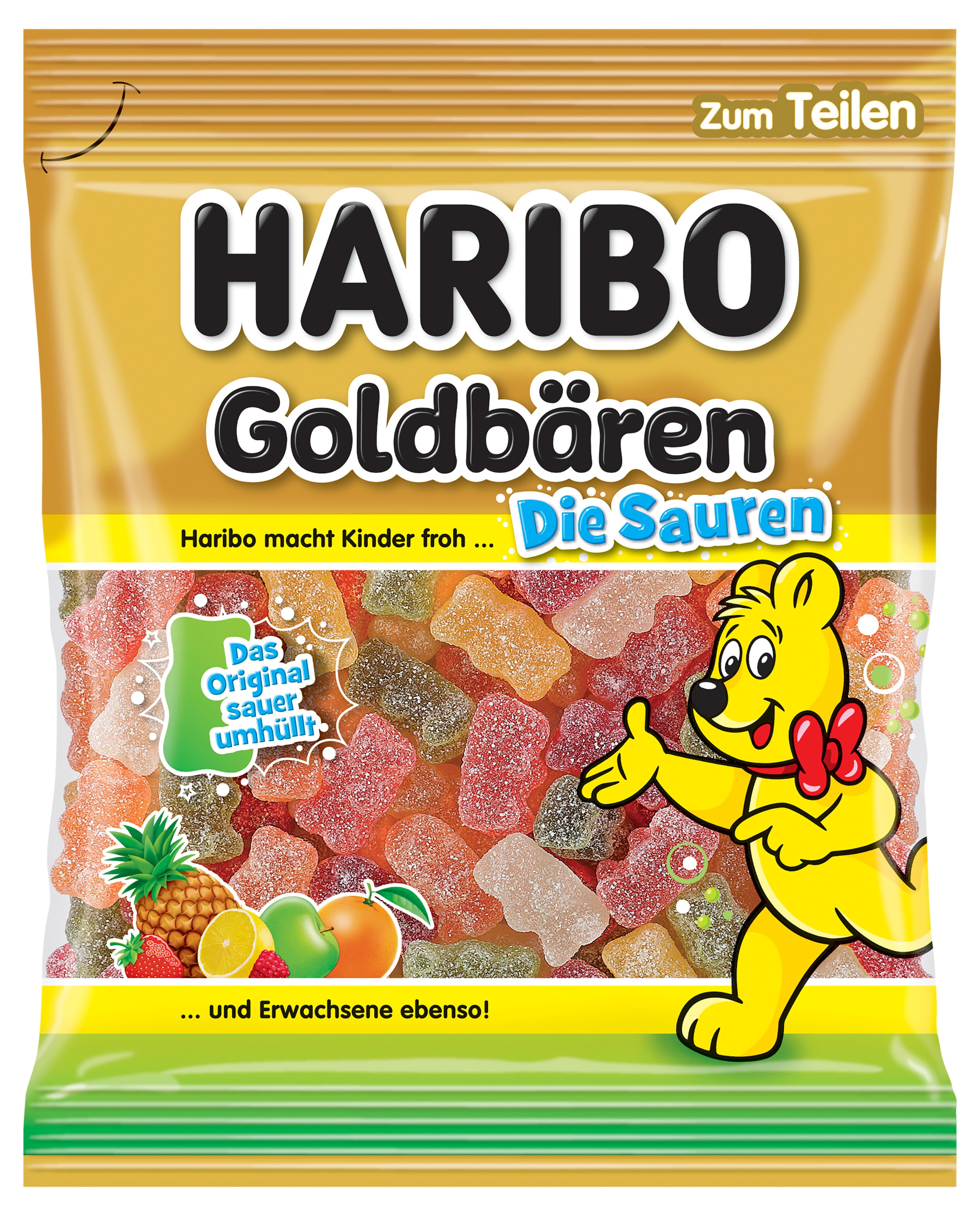 Haribo Fruchtgummi Goldbären Die Sauren