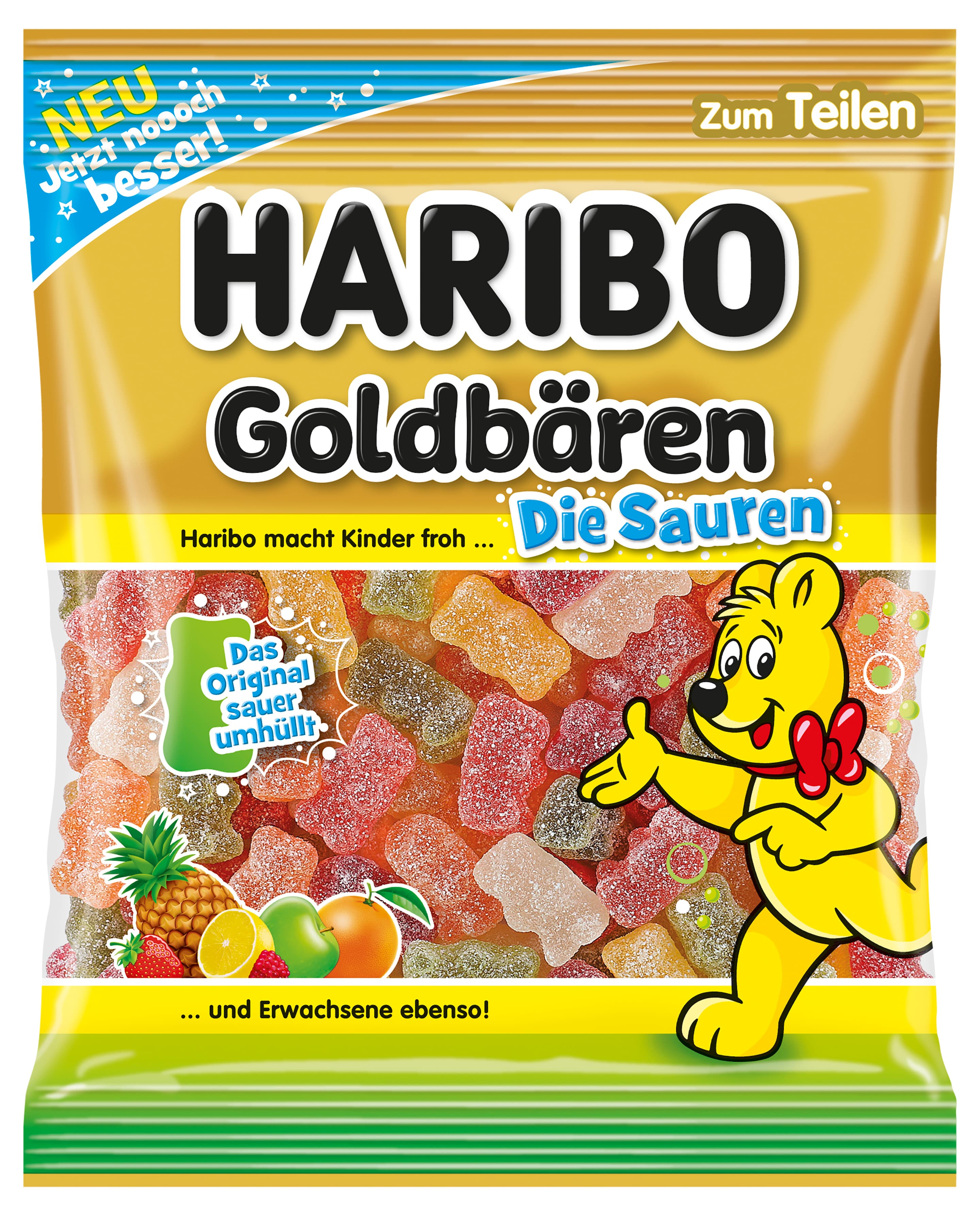 Haribo Fruchtgummi Goldbären Die Sauren