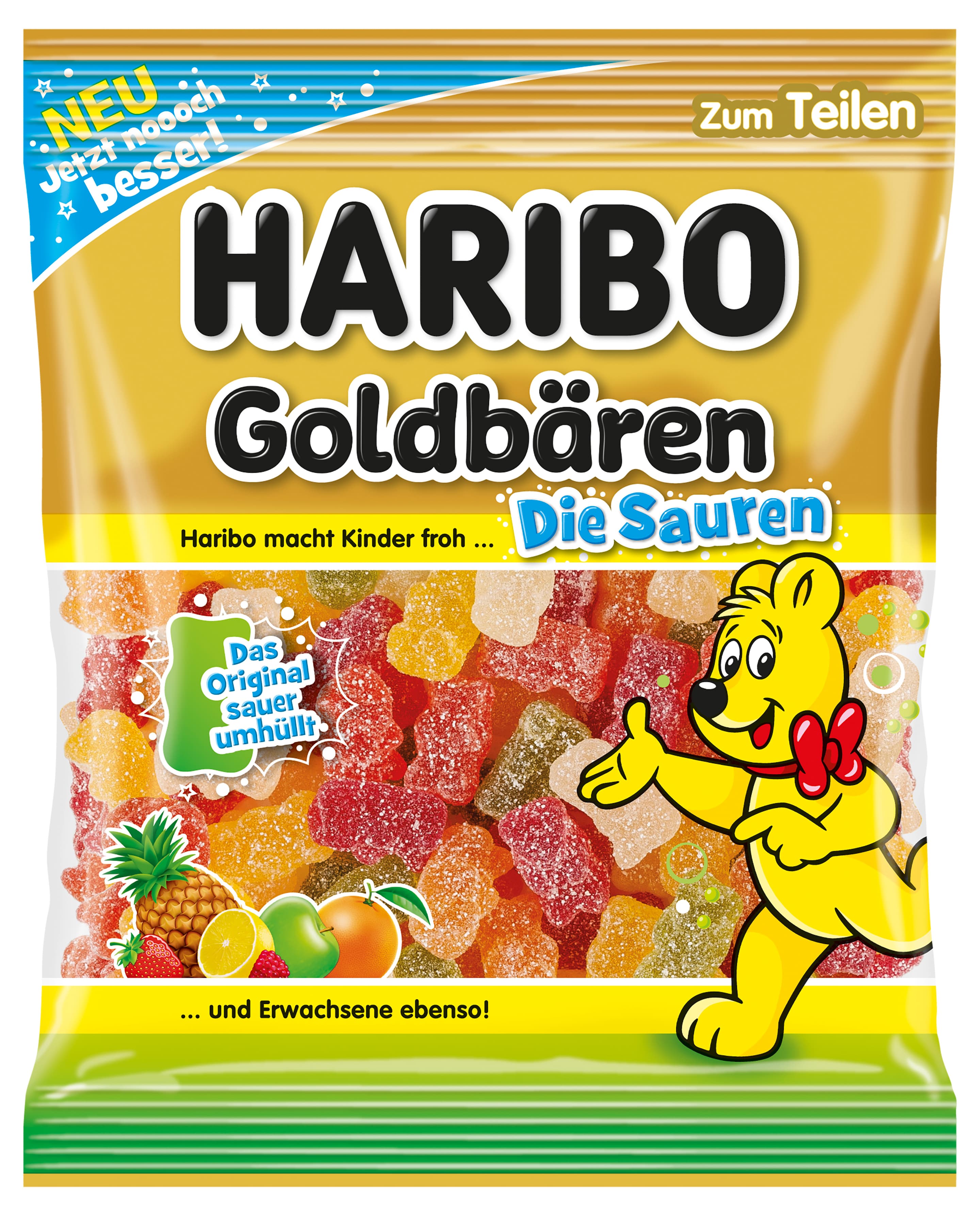 Haribo Fruchtgummi Goldbären Die Sauren