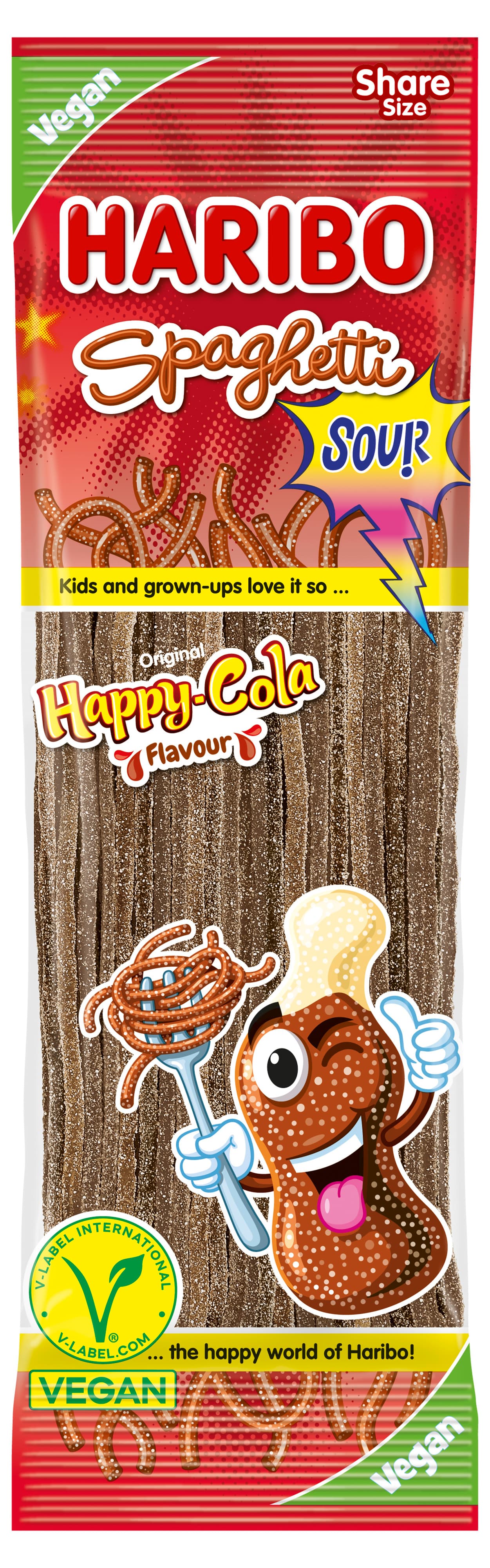 Haribo Süssware Spaghetti Cola