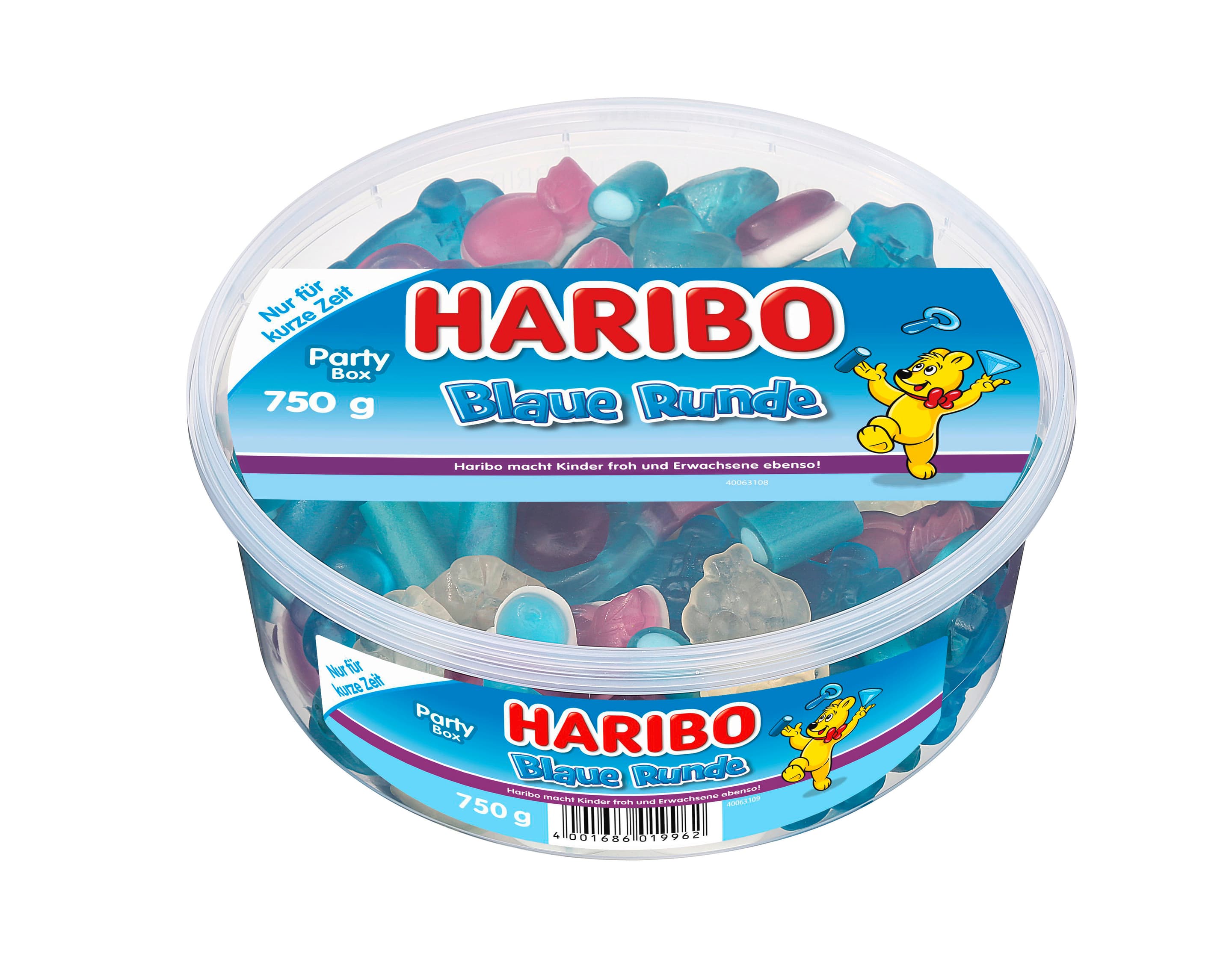 Haribo Blaue Runde Runddose