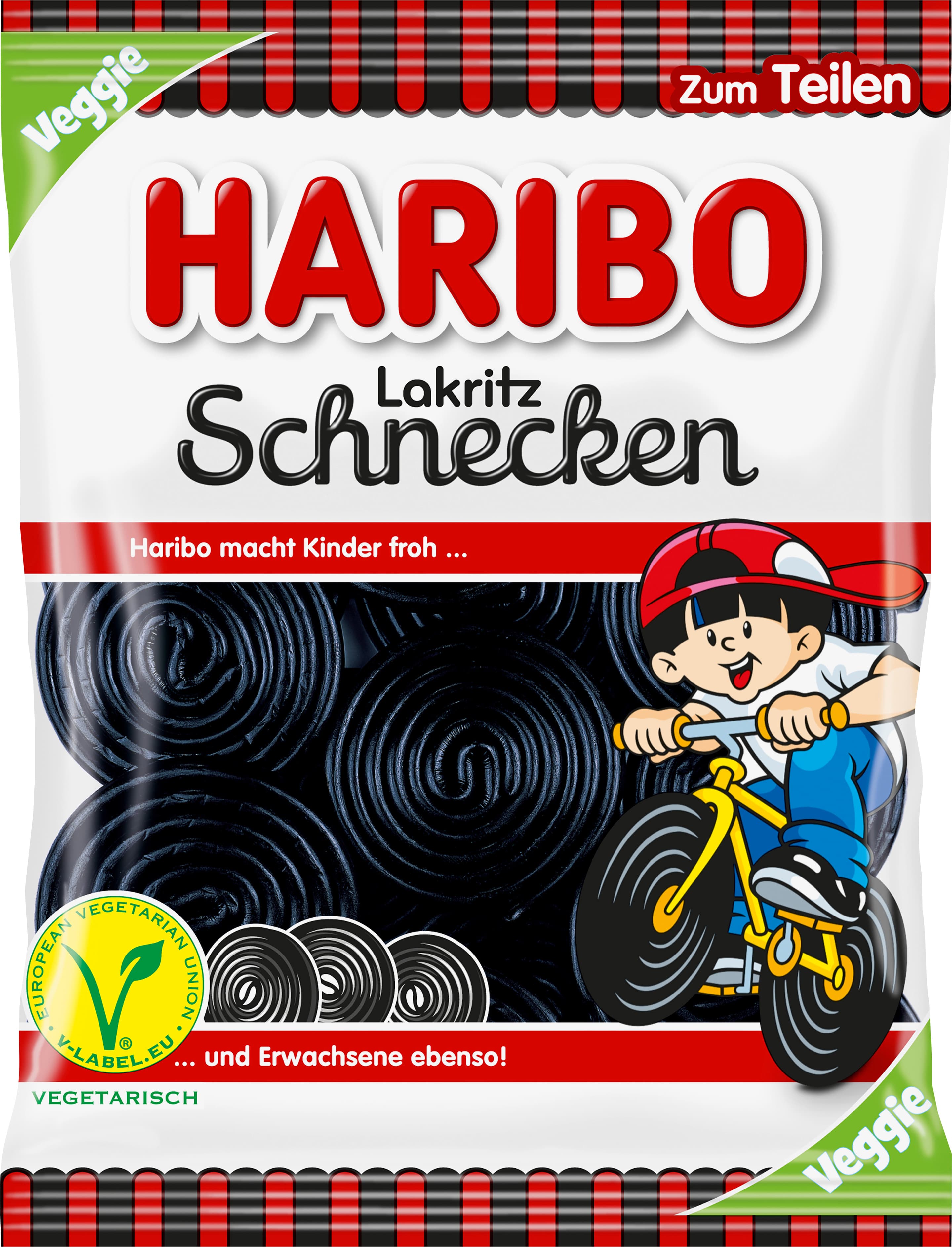 Haribo Lakritz Schnecken Veggie