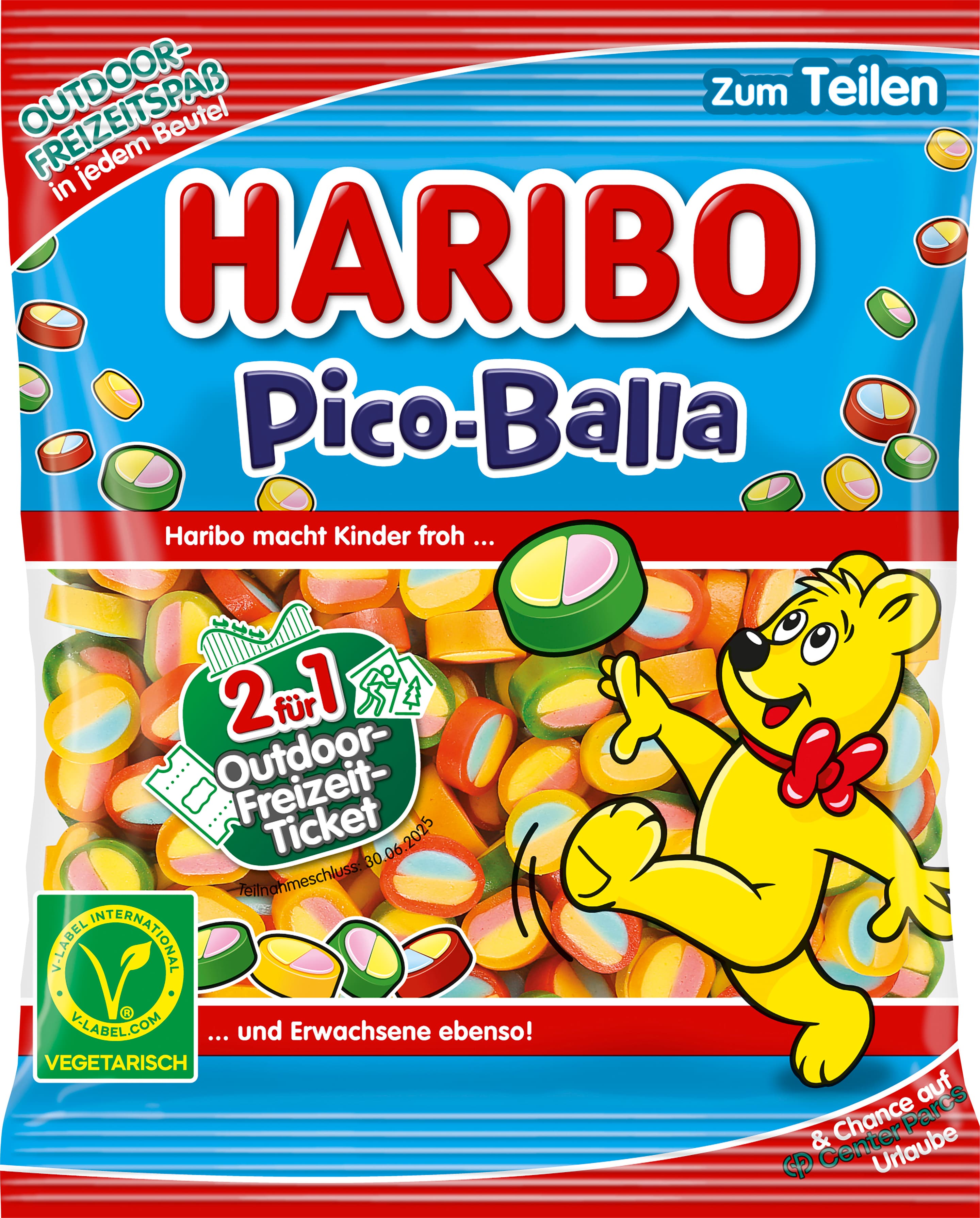 Haribo Fruchtgummi-Konfekt Pico-Balla