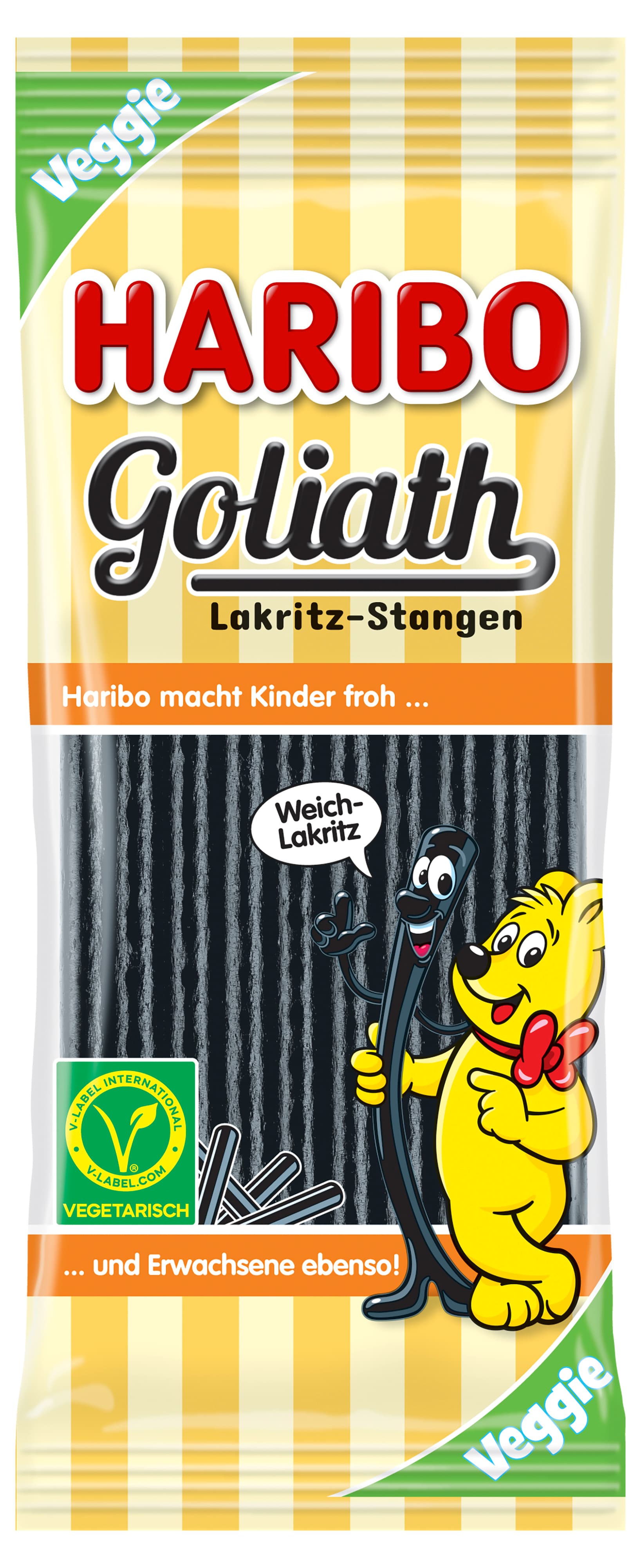 Haribo Lakritz Goliath Veggie