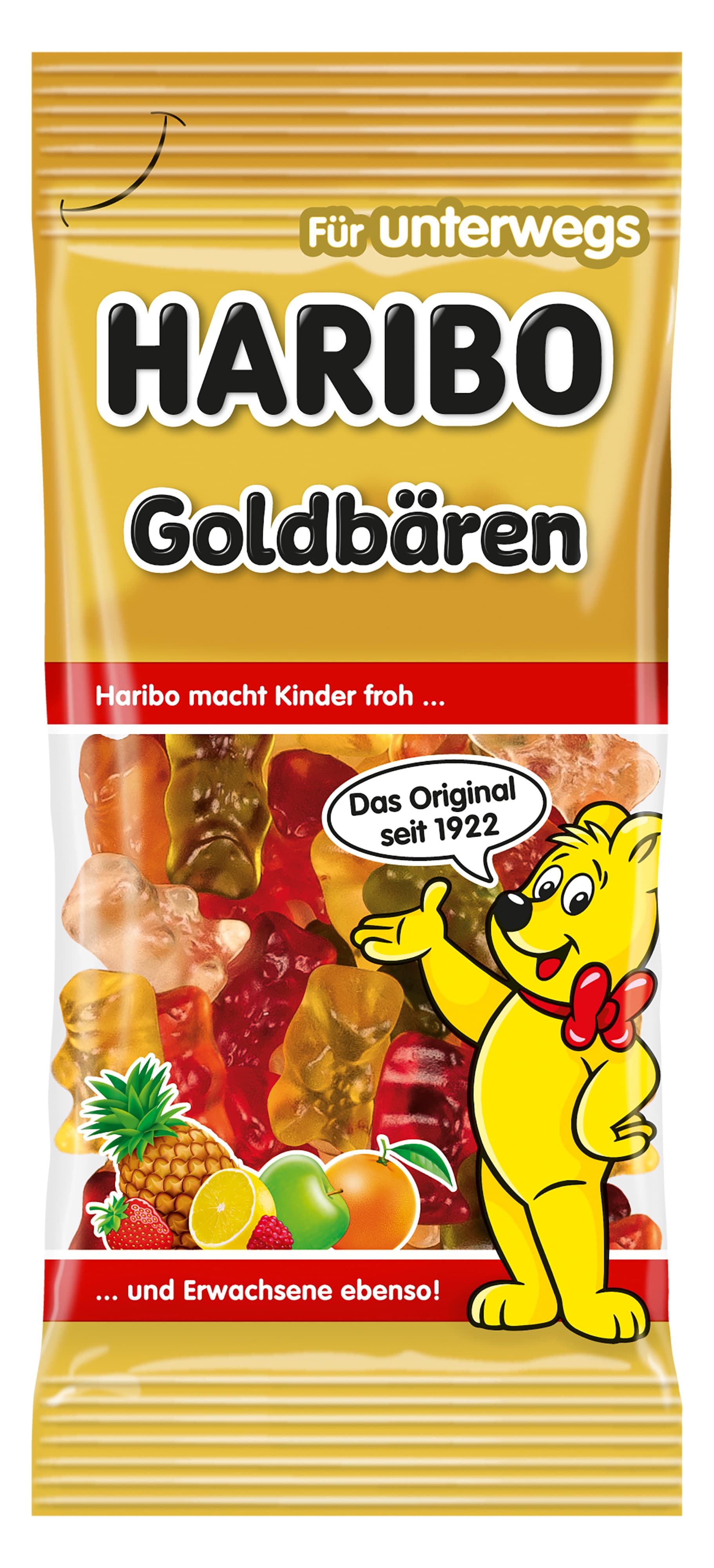 Haribo Goldbears Ovocné želé cukríky na cesty
