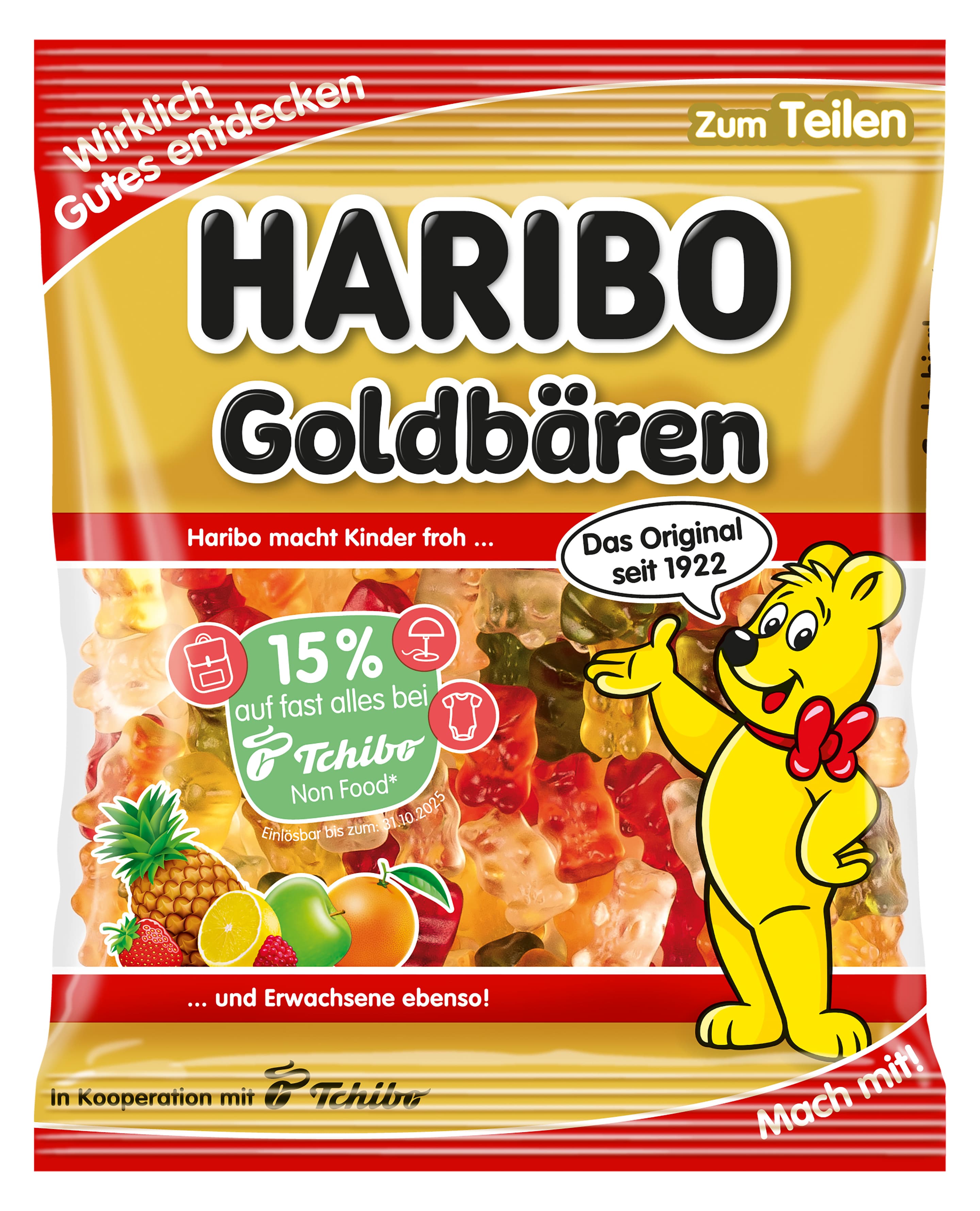Haribo Fruchtgummi Goldbären