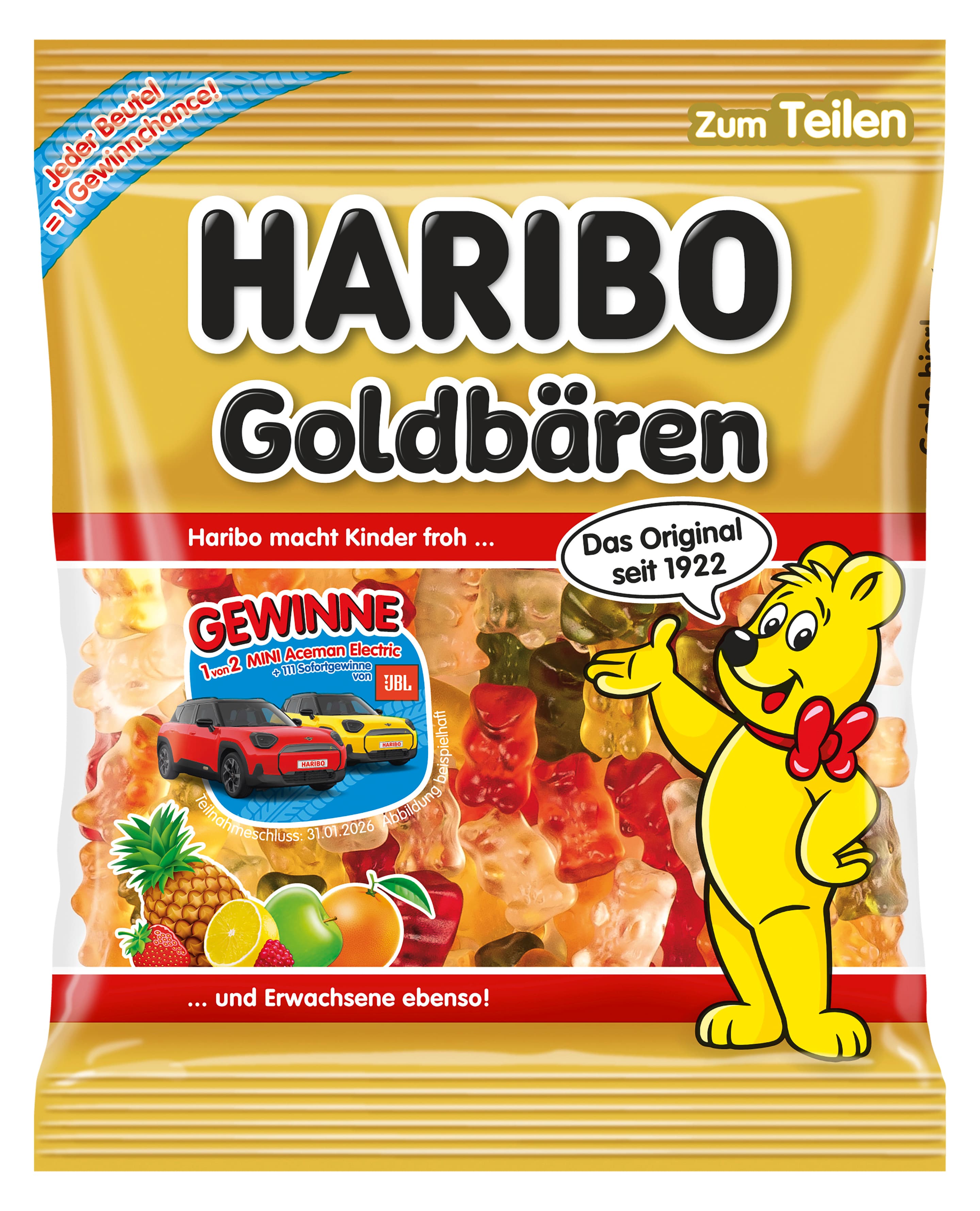 Haribo Fruchtgummi Goldbären