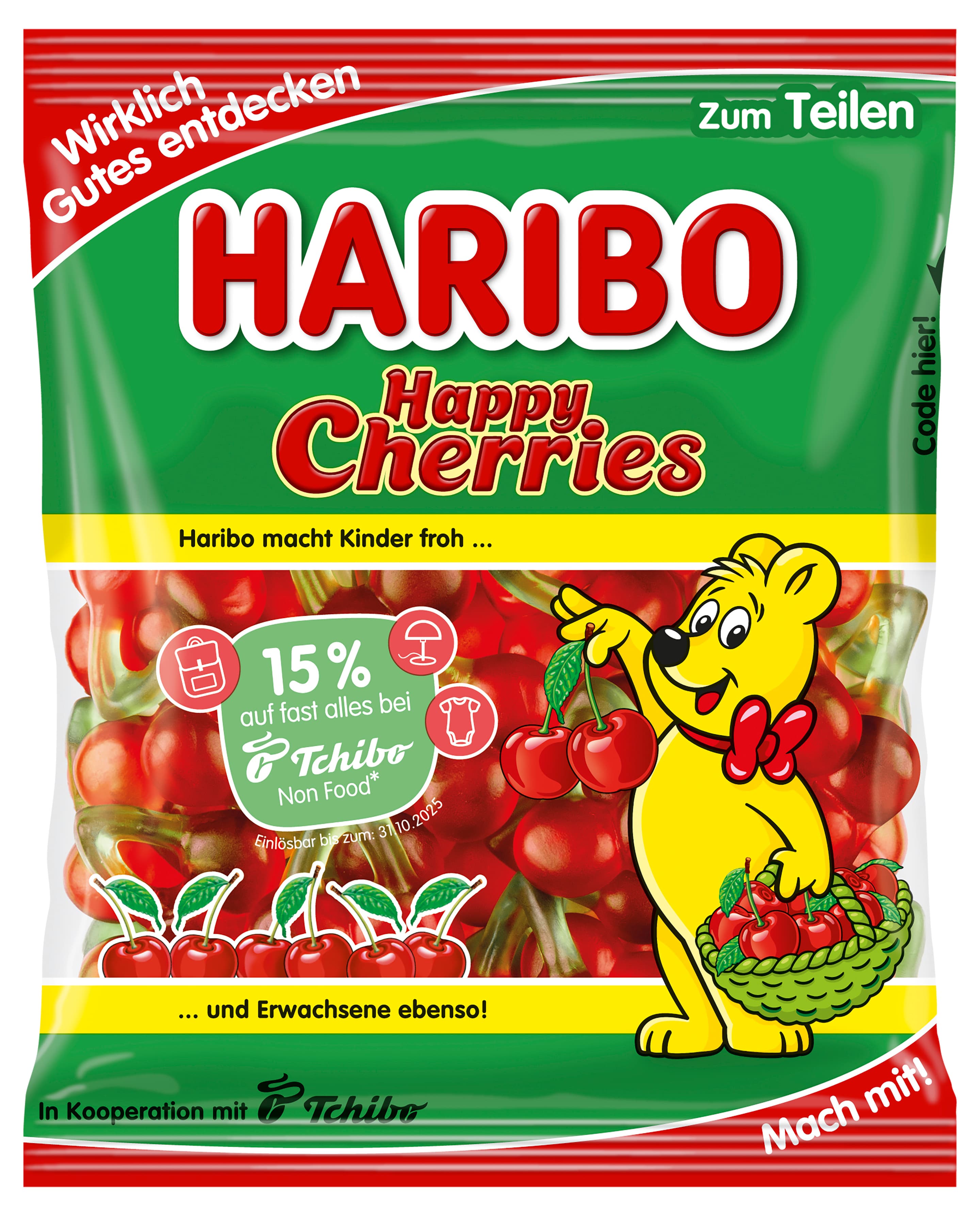 Haribo Fruchtgummi Happy Cherries