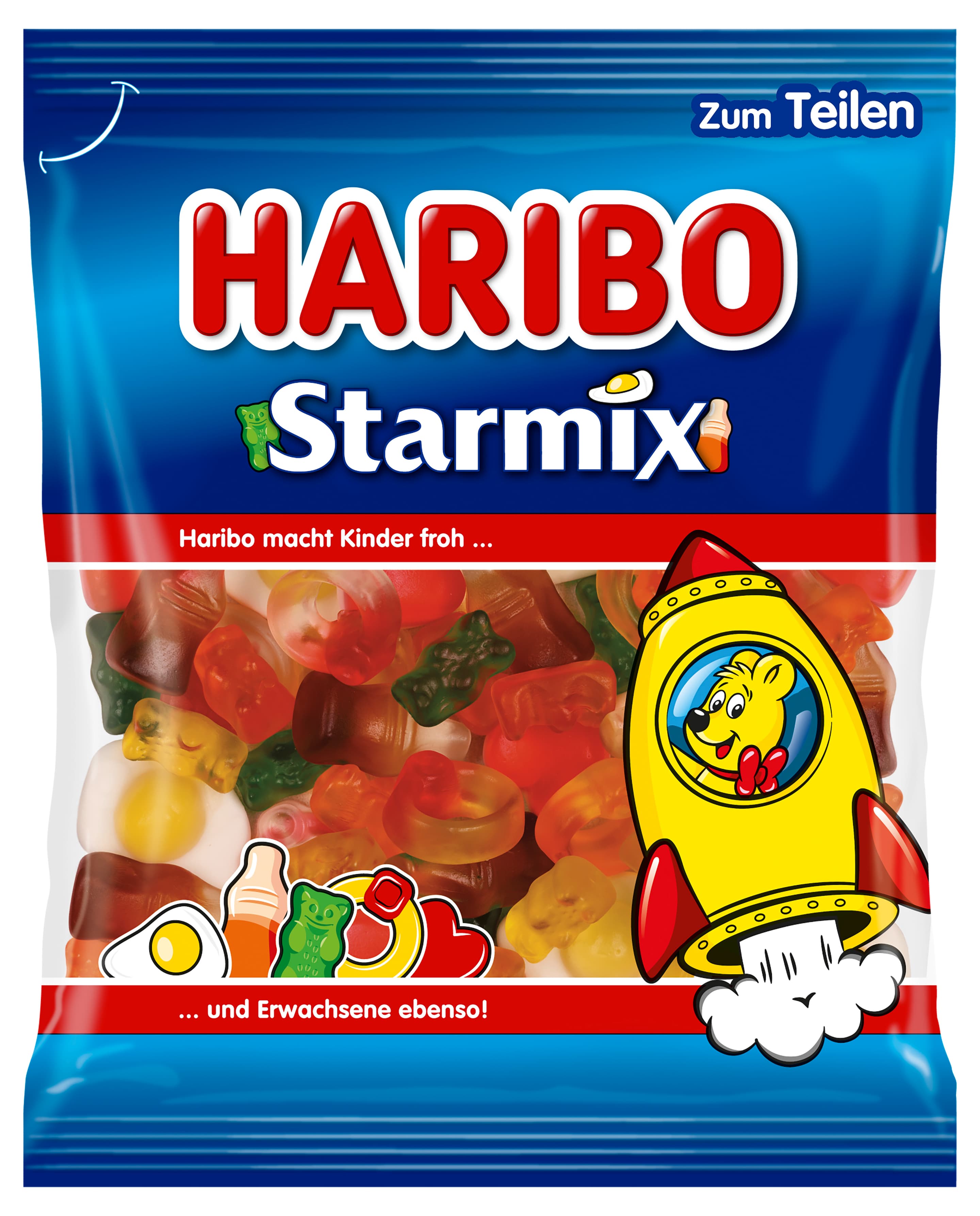 Haribo Fruchtgummi mit Schaumzucker Starmix