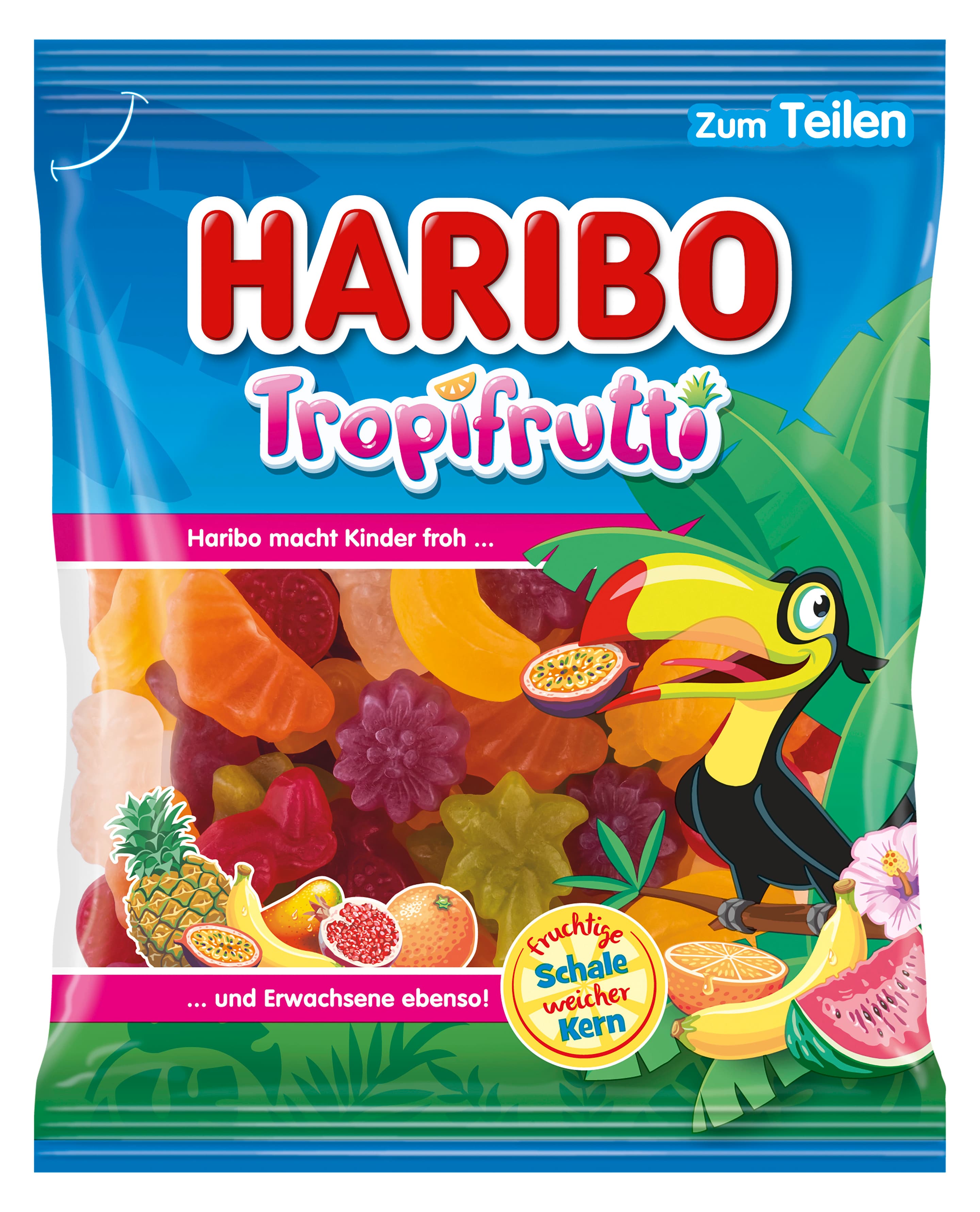 Haribo Fruchtgummi Tropifrutti