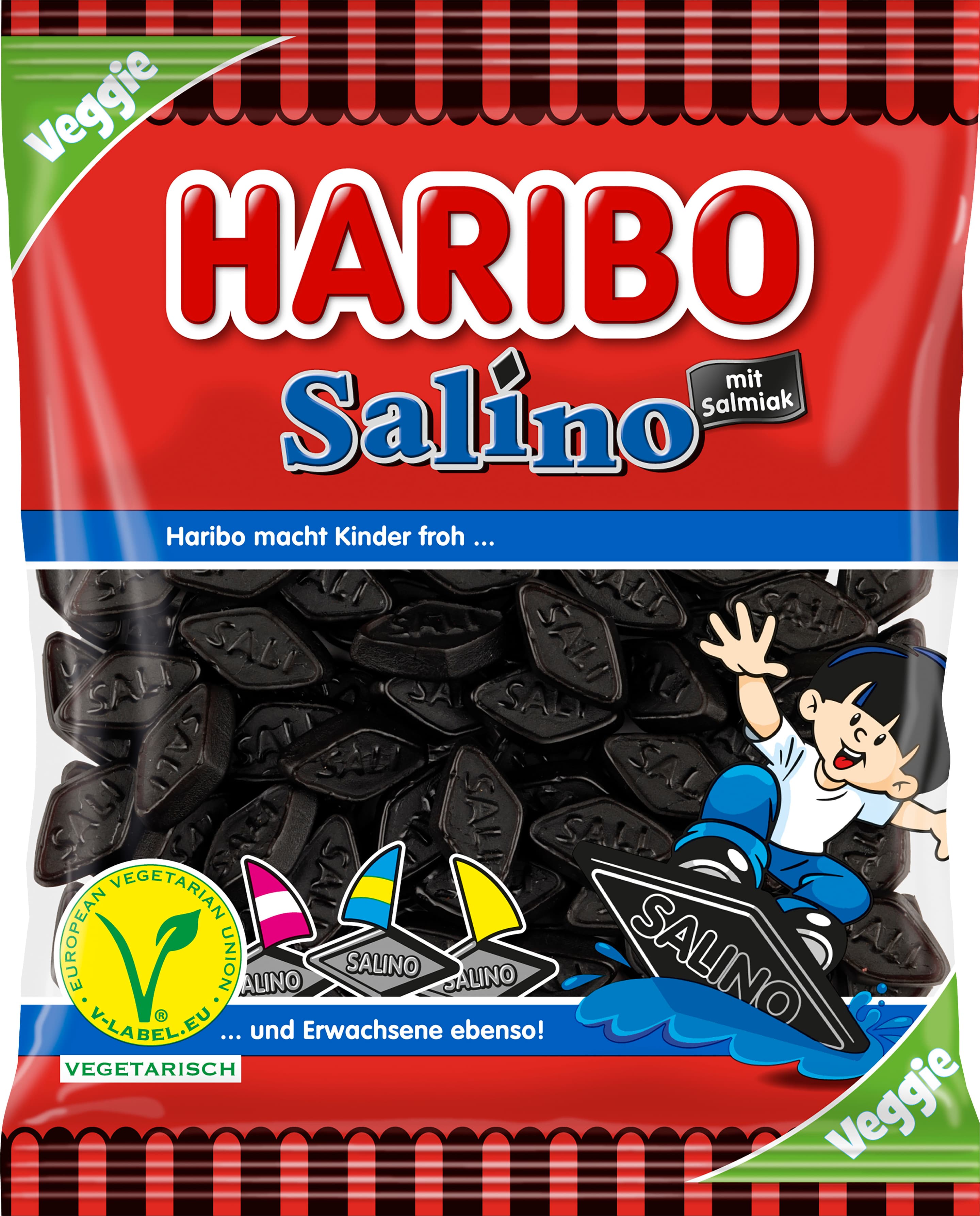 Haribo Lakritz Salino Veggie