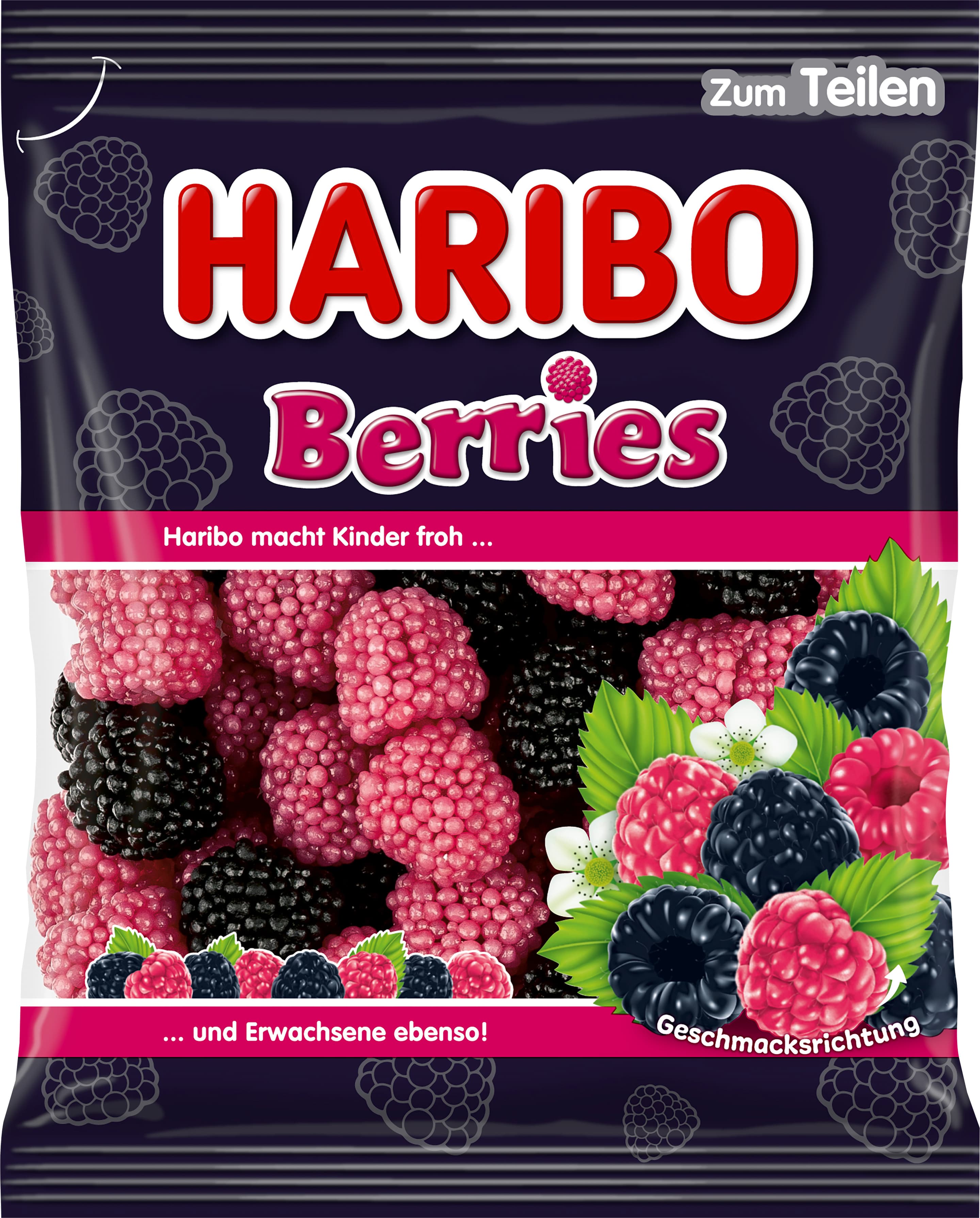Haribo Gelees mit Nonpareille Berries