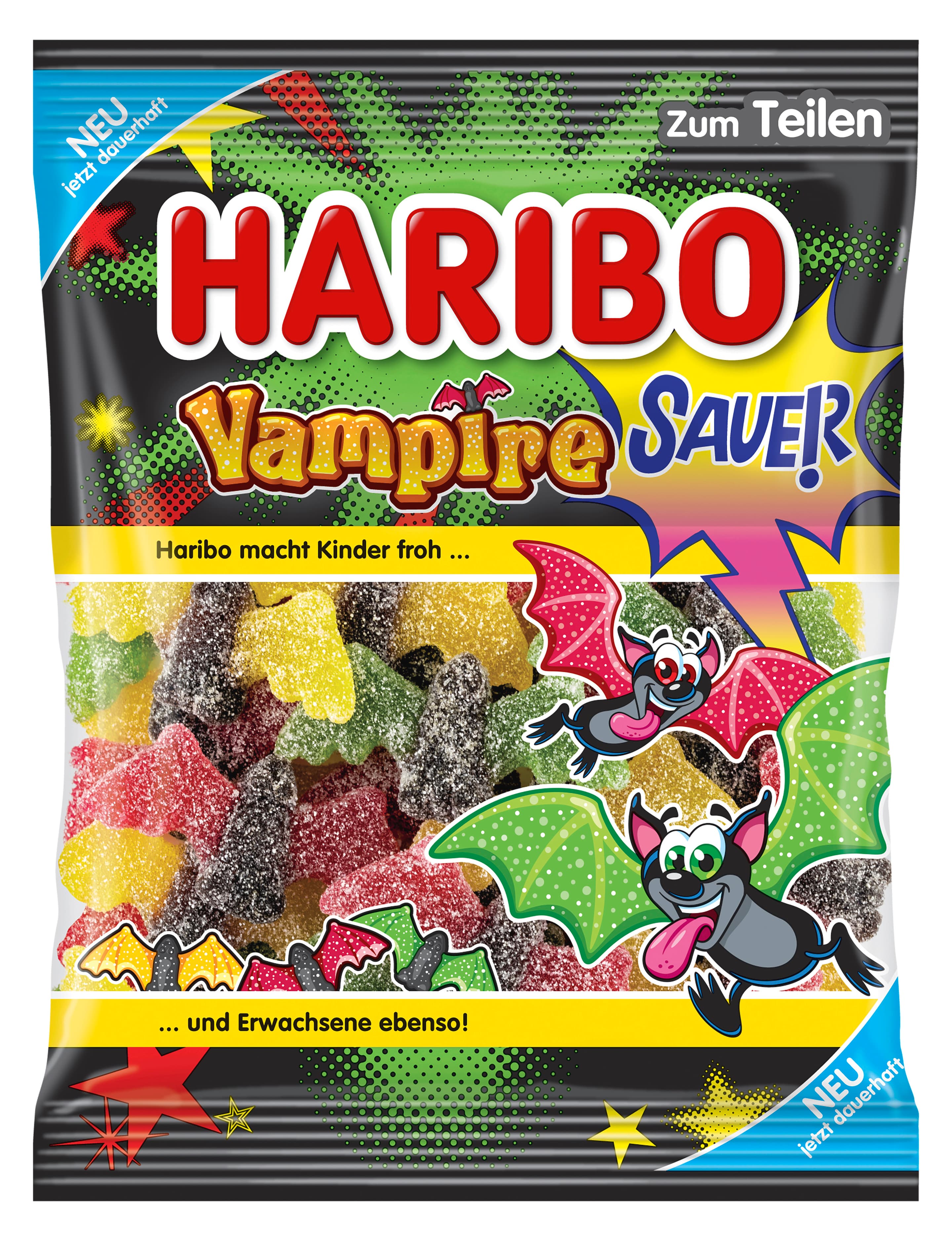 Haribo Fruchtgummi Vampire Sauer