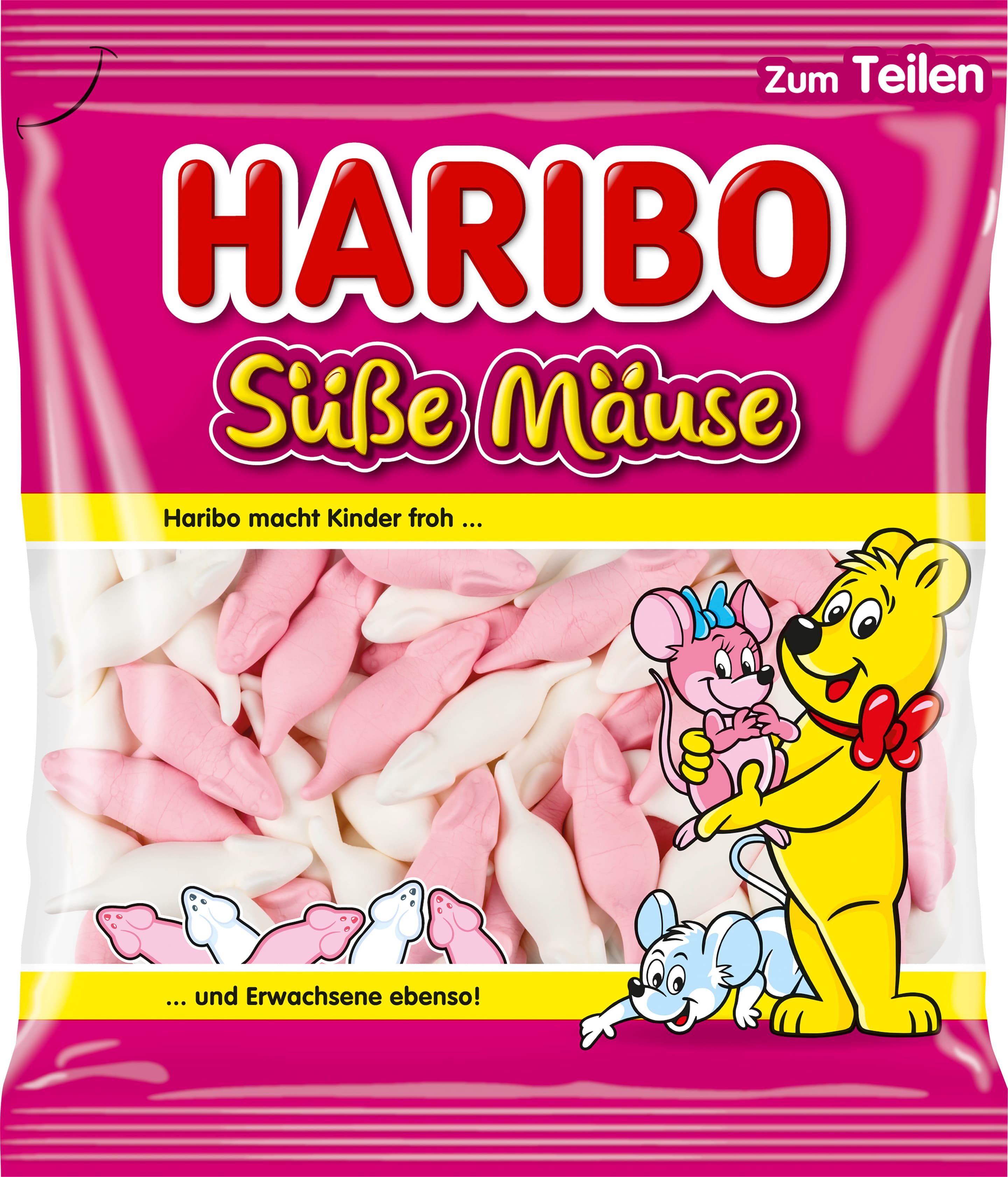 Haribo Schaumzucker Süße Mäuse