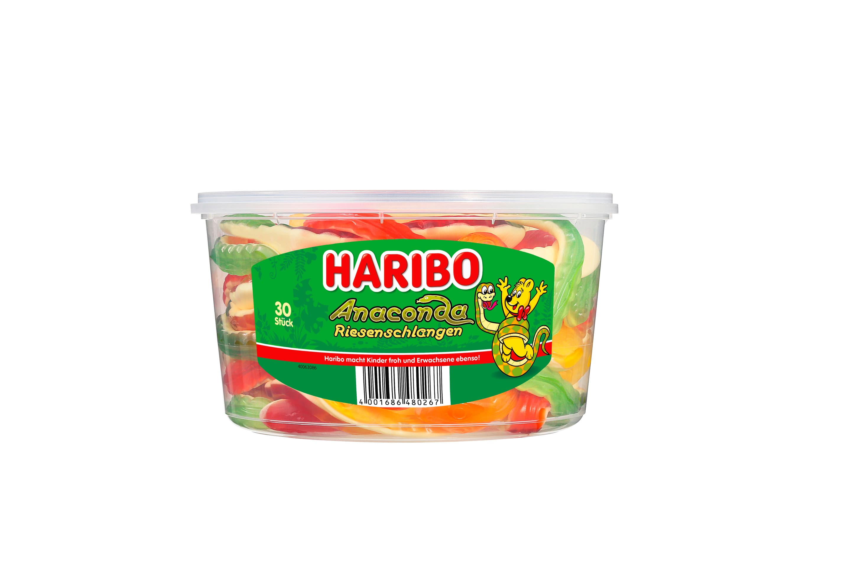 Haribo Fruchtgummi Mit Schaumzucker Anaconda Riesenschlangen