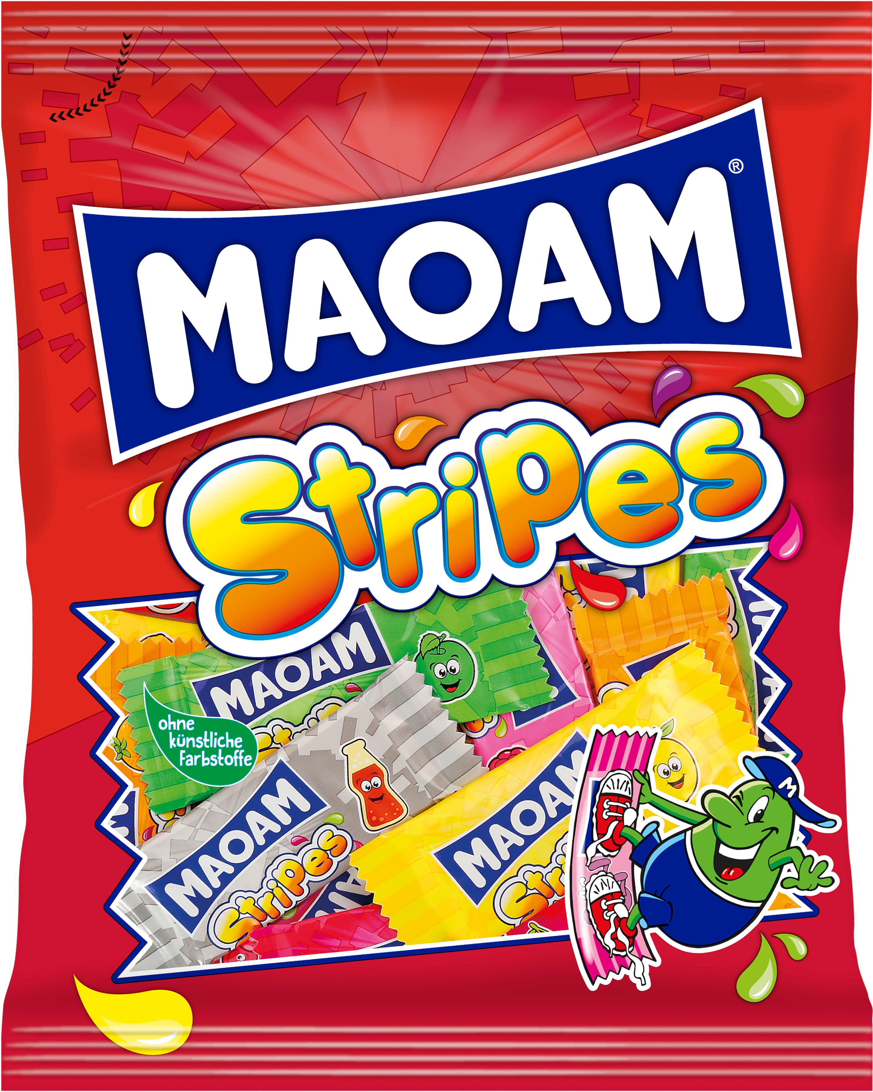 Maoam Suessware Kaubonbon Maoam Stripes