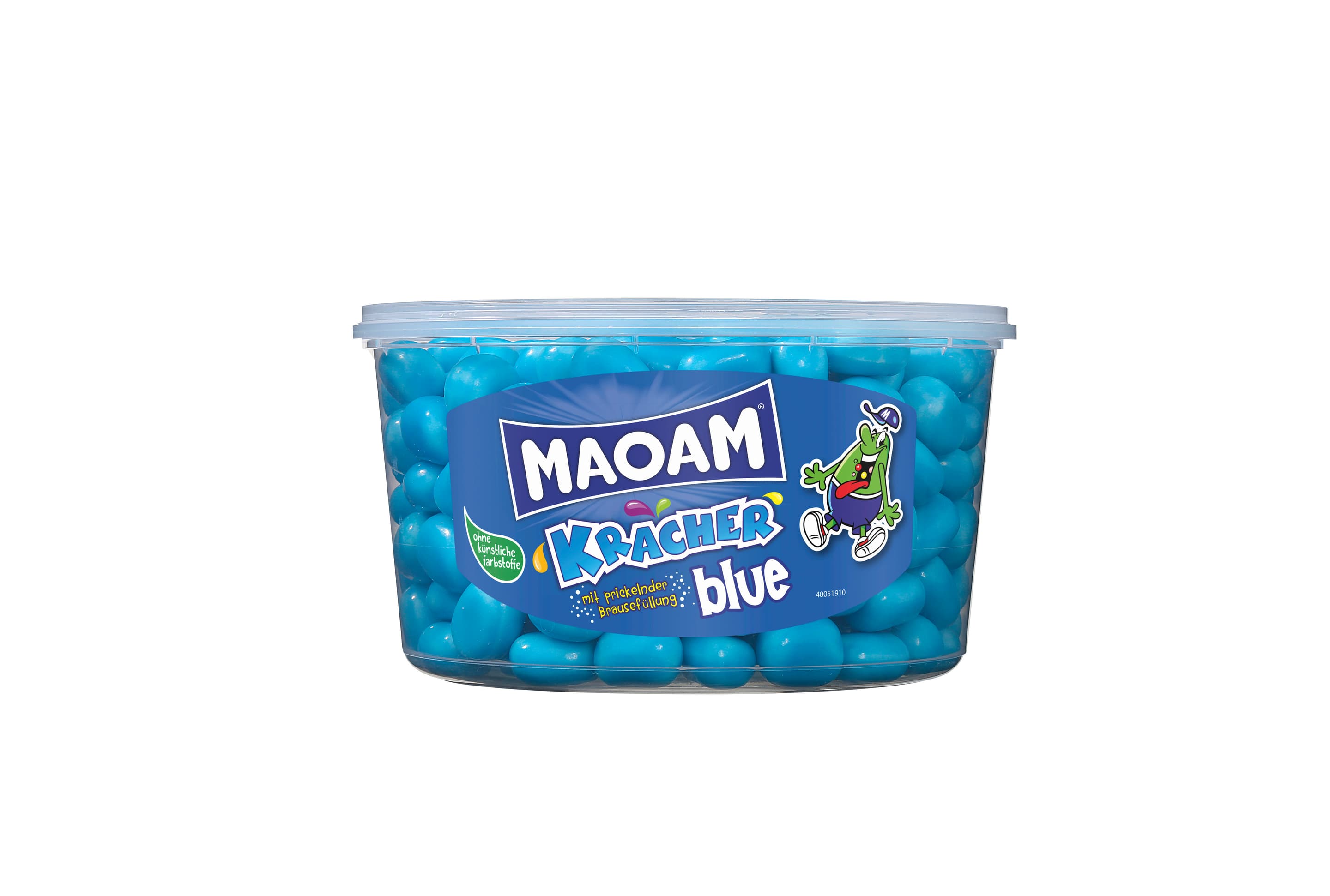 Maoam Suessware Kaubonbon-Dragees Kracher blue