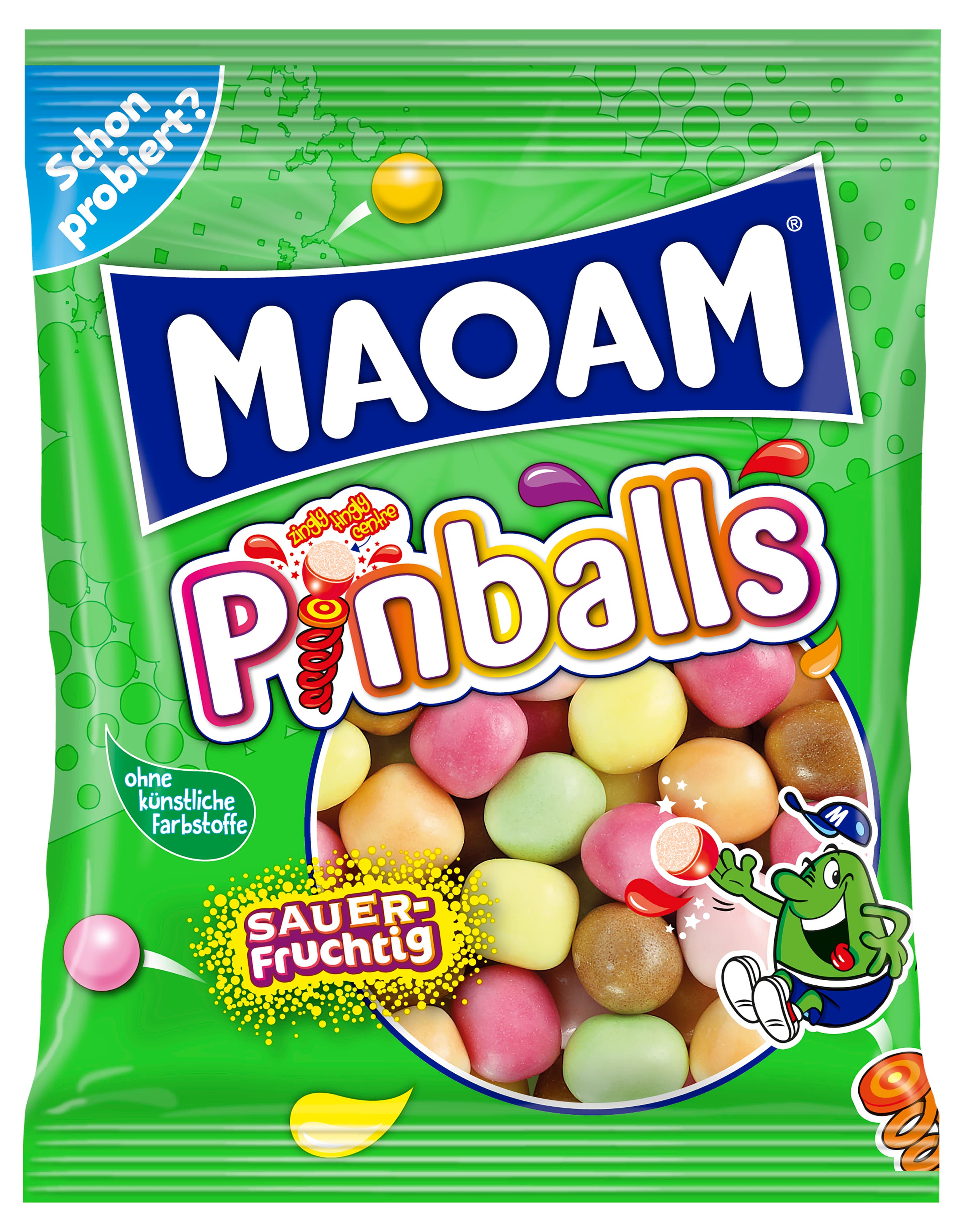 Haribo Kaubonbon-Dragees Pinballs