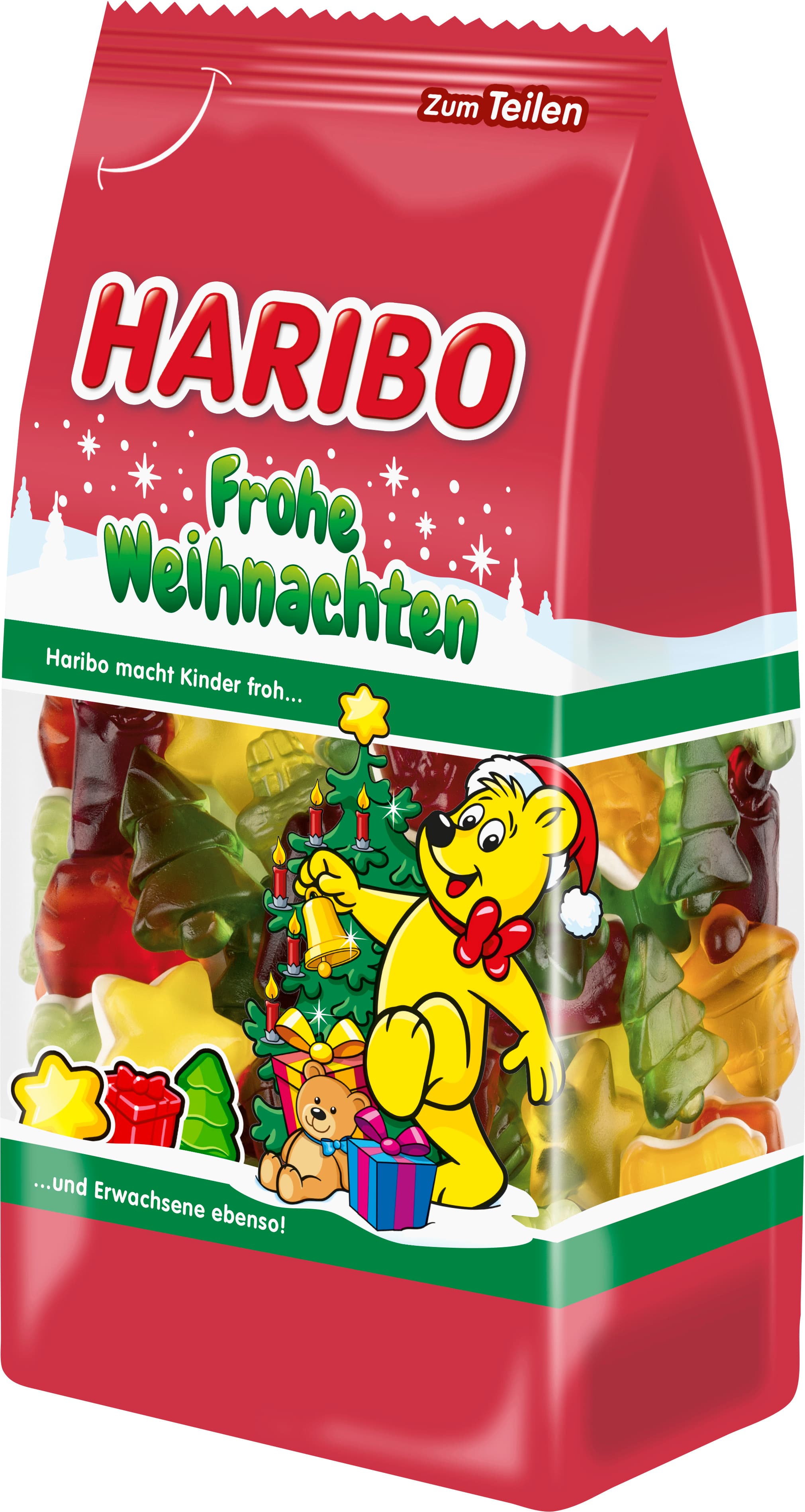 Haribo Fruchtgummi Frohe Weihnachten