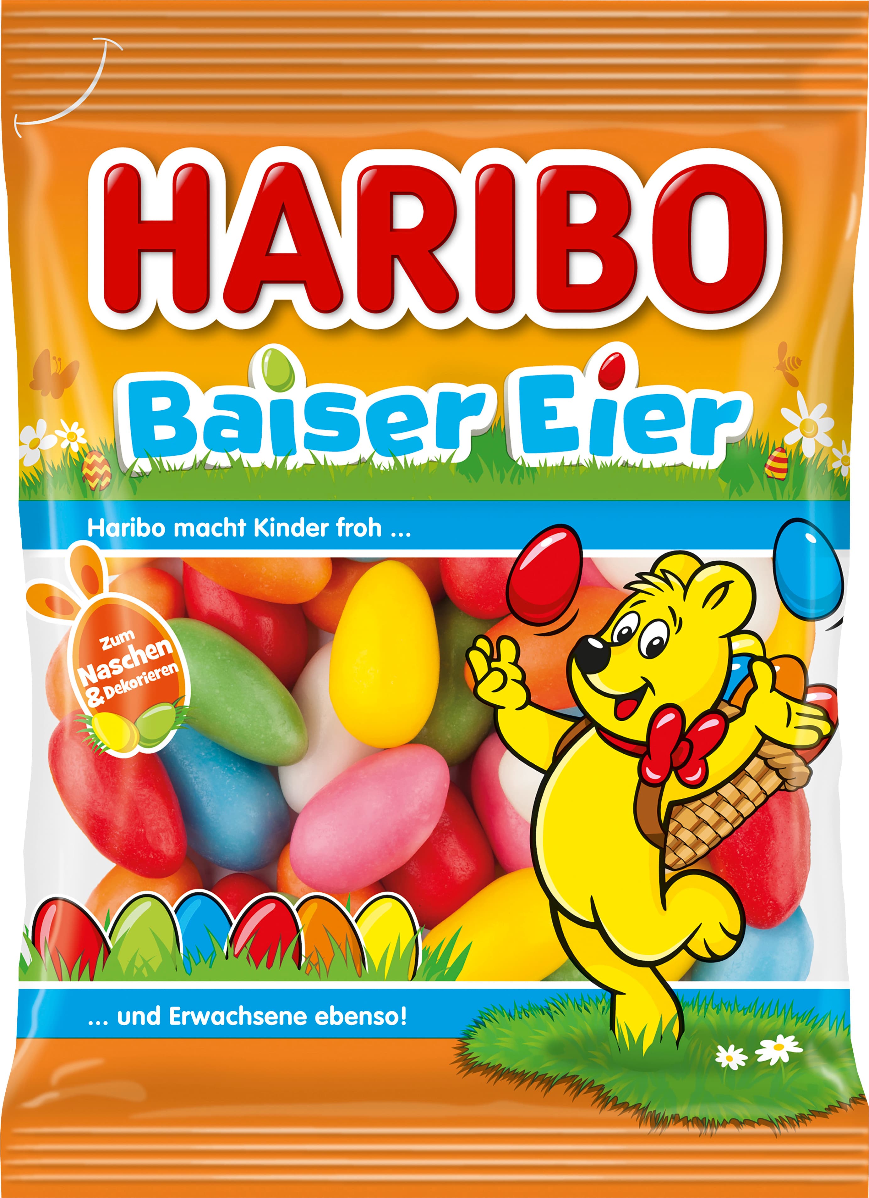 Haribo Suessware Schaumzucker-Dragee Baiser Eier 175 G