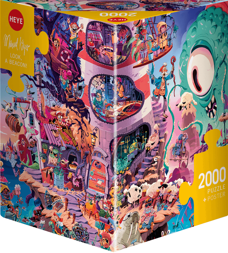 Heye Puzzle Look, a Beacon! 2000 Teile