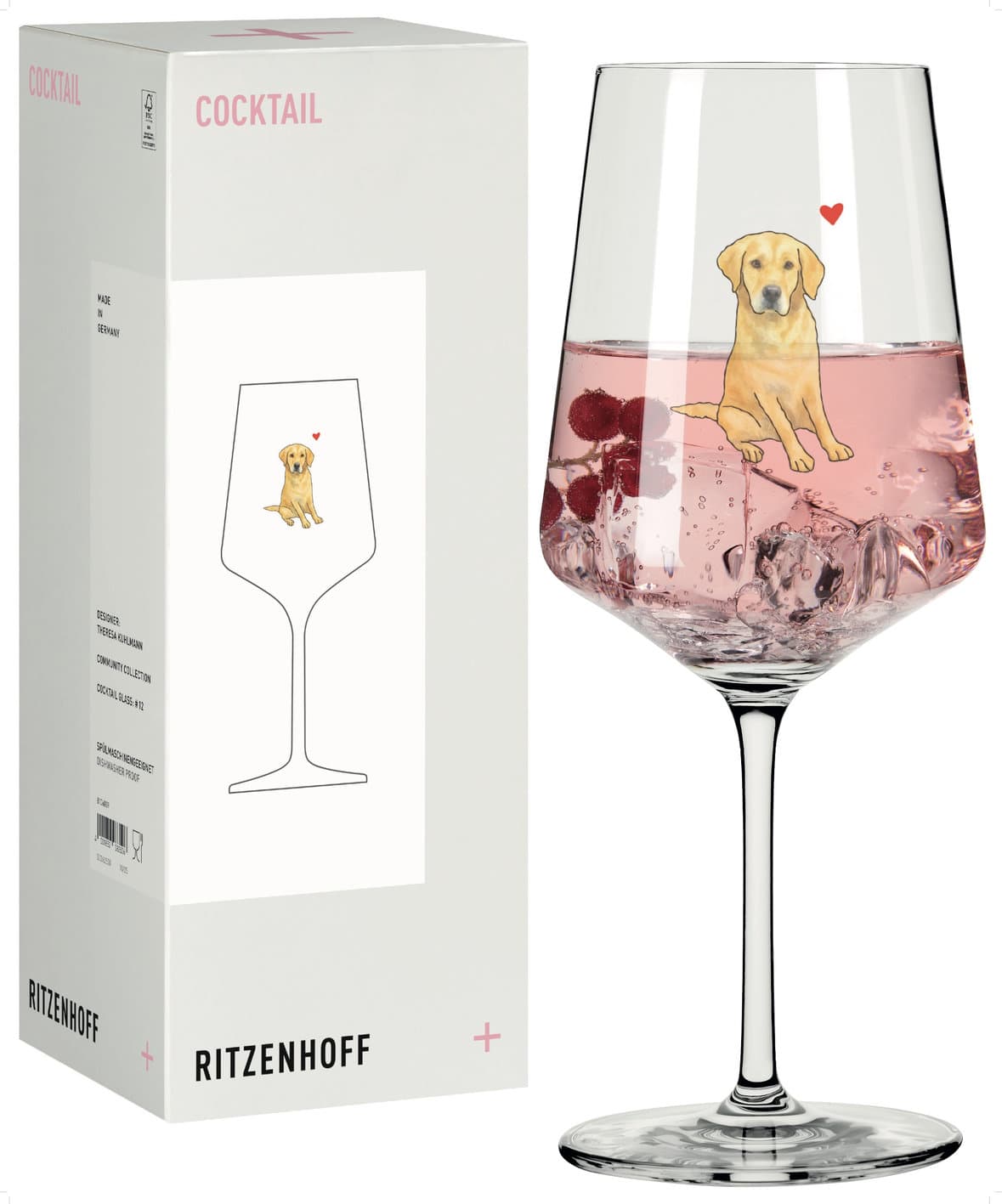 RITZENHOFF Petfluencer Cocktailglas Julie #12 von T. Kuhlmann