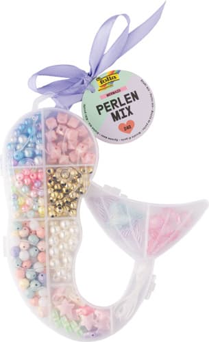 folia Perlen Mix MERMAID, 240 Teile