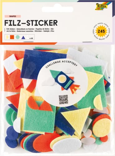 folia Filz-Sticker FORMEN