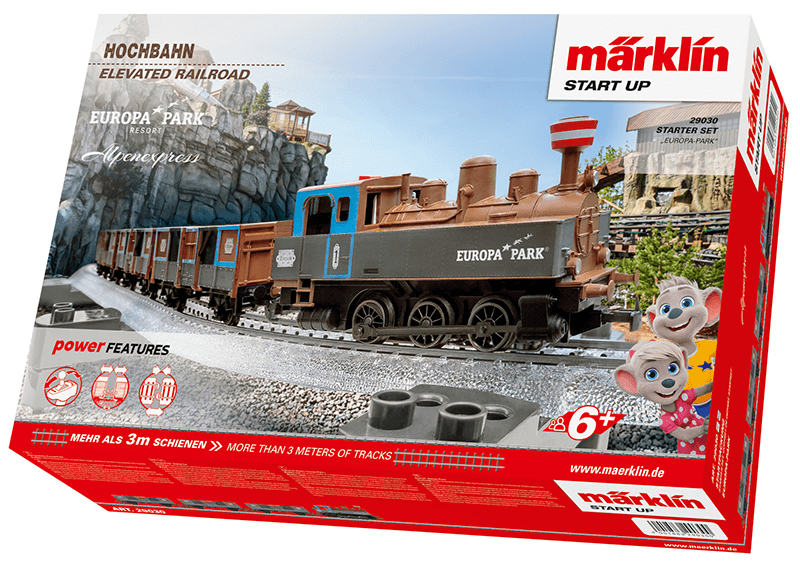 Märklin 29030 Start up H0 Startpackung Europa-Park mit Hochbahn und Power Control Stick