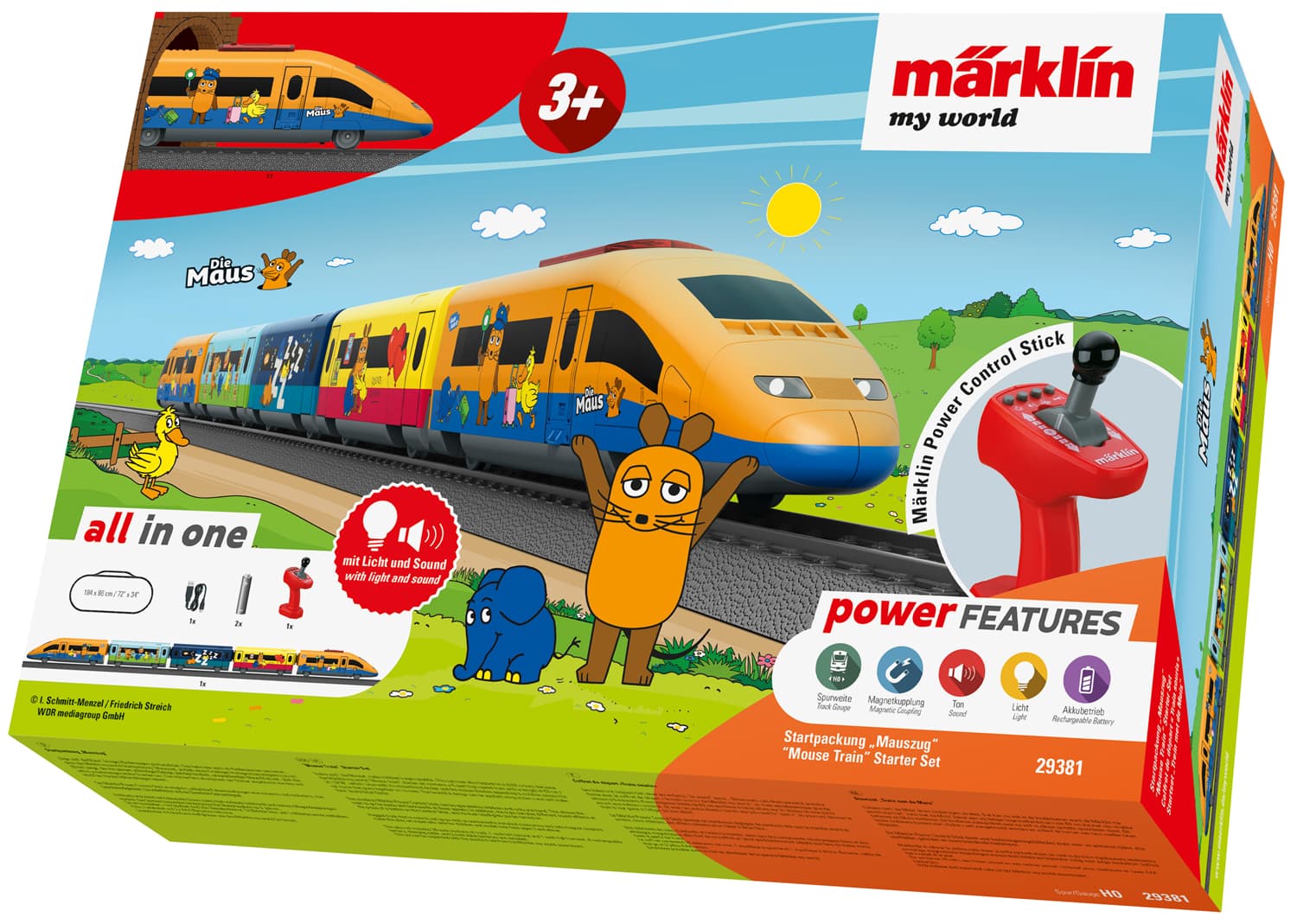 Märklin 29381 H0 my world Startpackung Mauszug ab 3 Jahren
