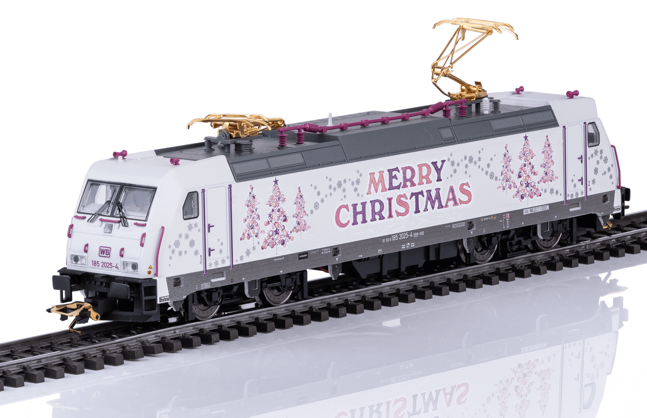 Märklin 36025 H0 Elektrolokomotive BR 185.2 „Weihnachtslok 2025“