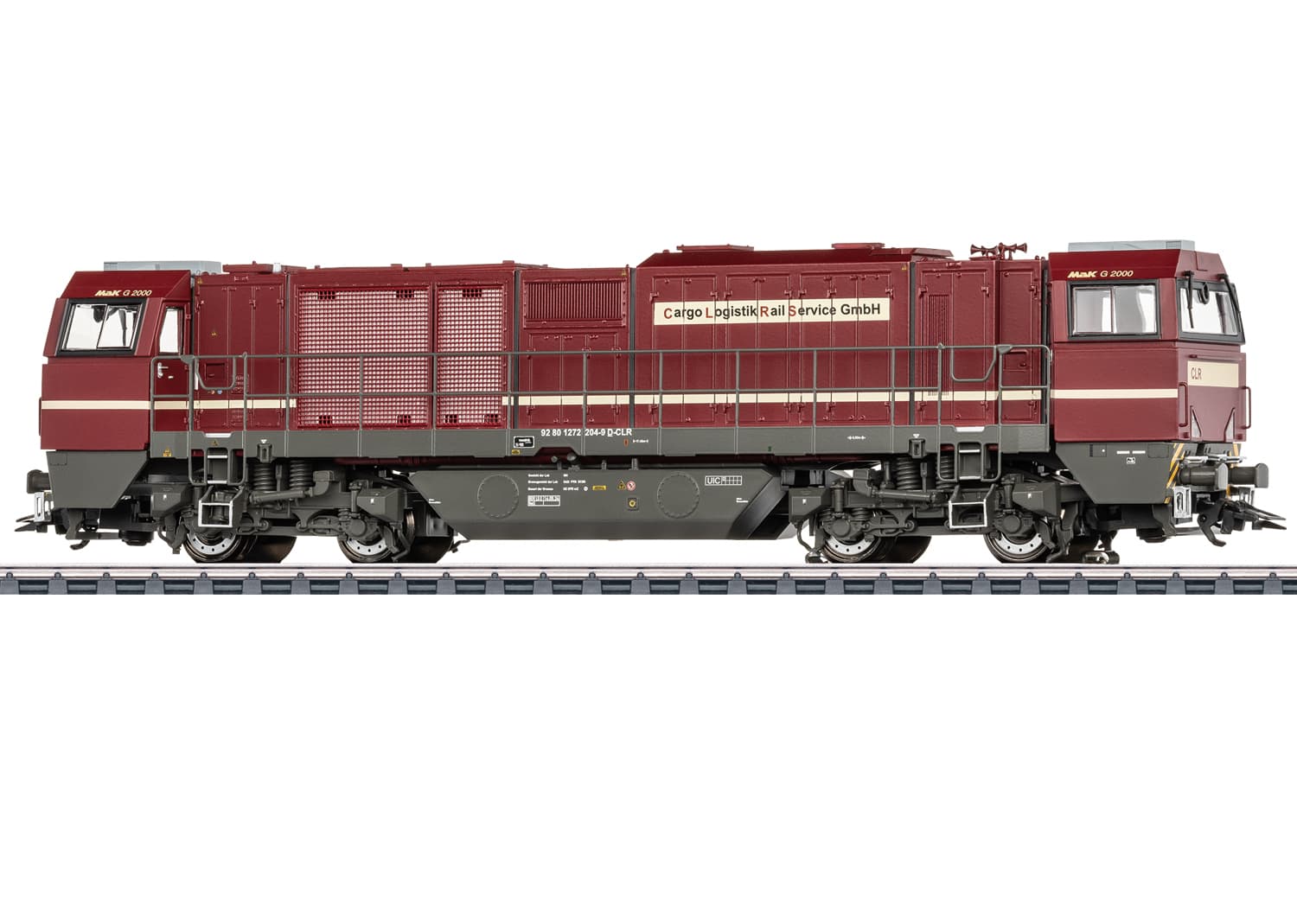 Märklin 37094 H0 Diesellokomotive BR 272 G2000 CLR mit mfx+ Digital-Decoder und Sound