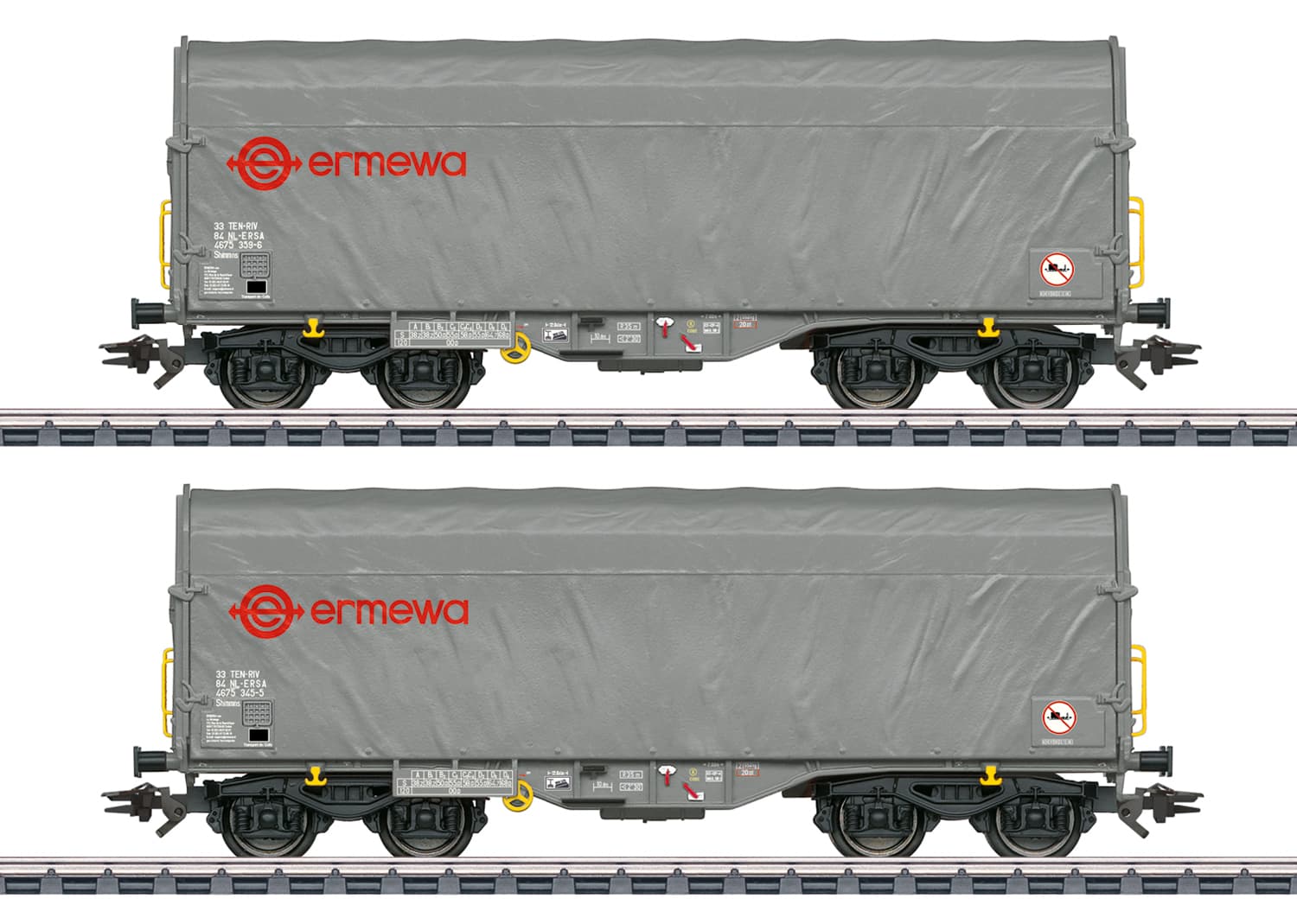 Märklin 47230 H0 Schiebeplanenwagen-Set