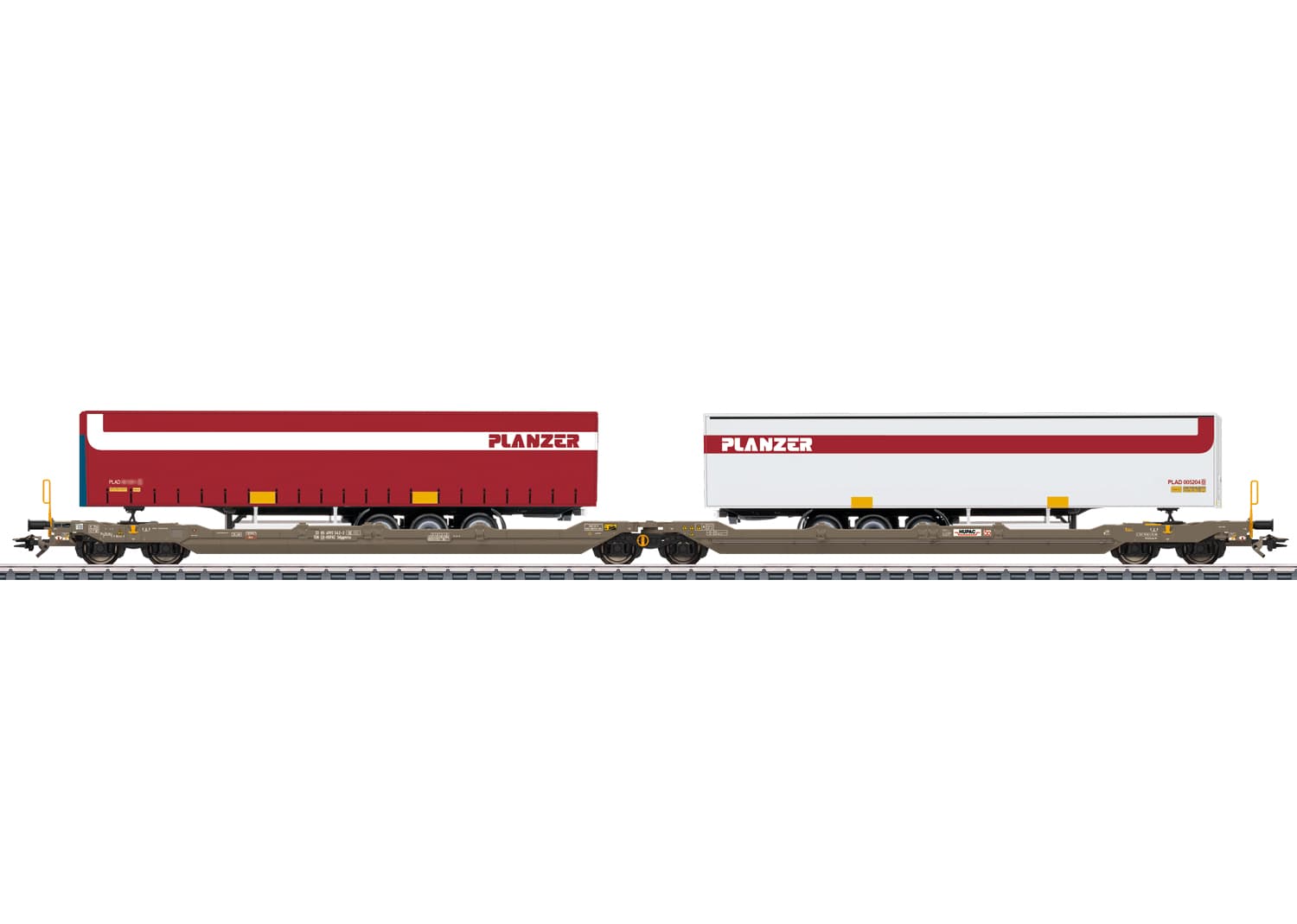 Märklin 47475 H0 Doppel-Taschenwagen Sdggmrss Hupac AG ab 15 Jahren